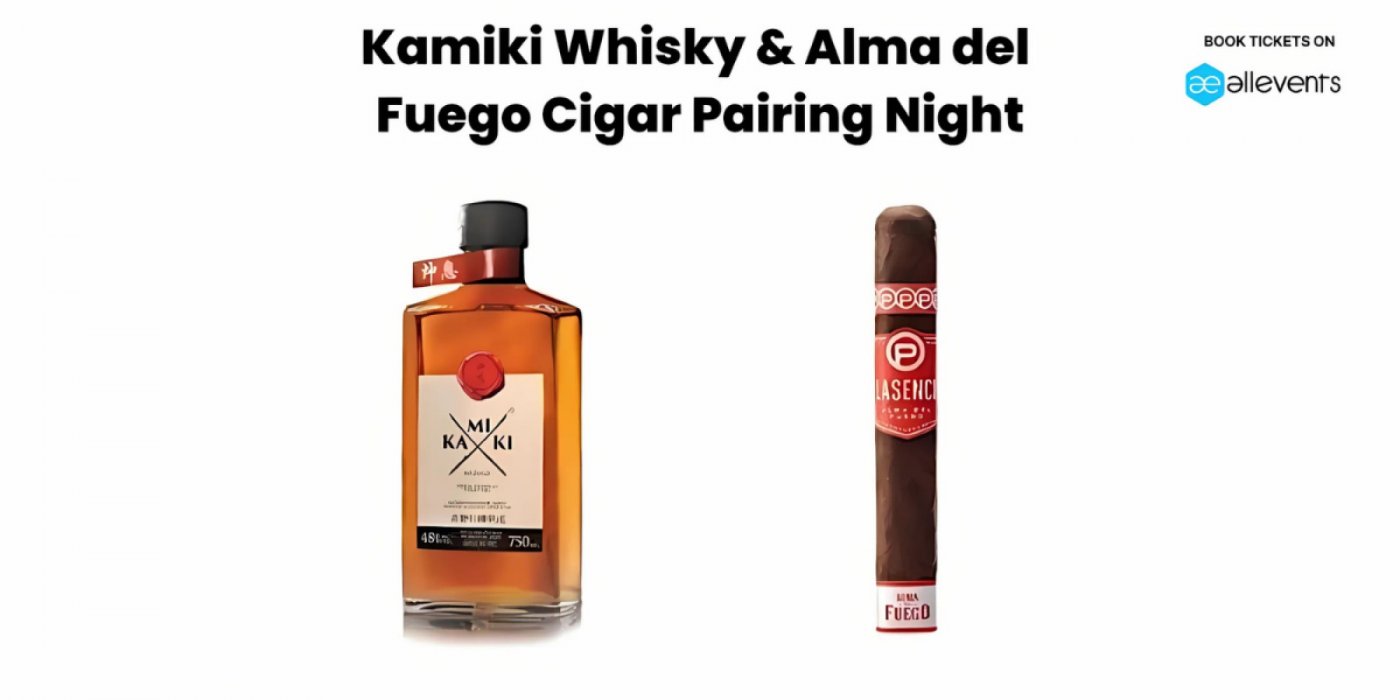 Kamiki Whisky & Alma del Fuego Cigar Pairing Night, 27 August | Event in Fort Lauderdale | AllEvents