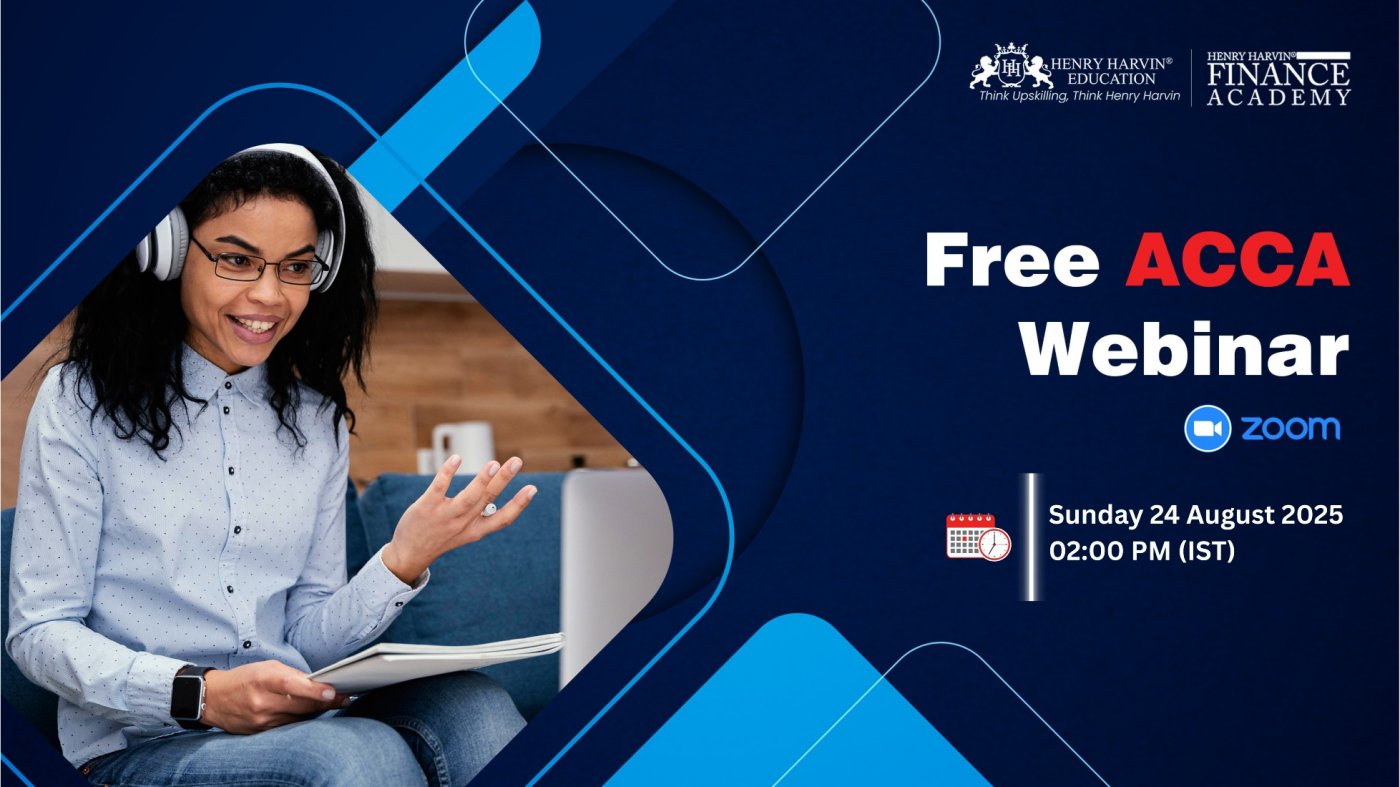 ACCA (Association of Chartered Certified Accountants) - Webinar, 24 August | Online Event | AllEvents