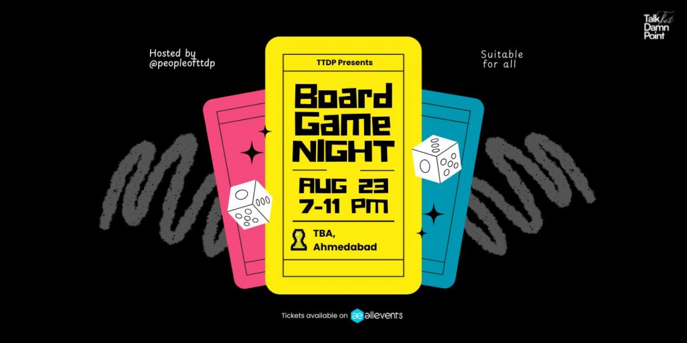 Board Games Night | Beginner Friendly | Ahmedabad, 23 August | Event in Ahmedabad | AllEvents