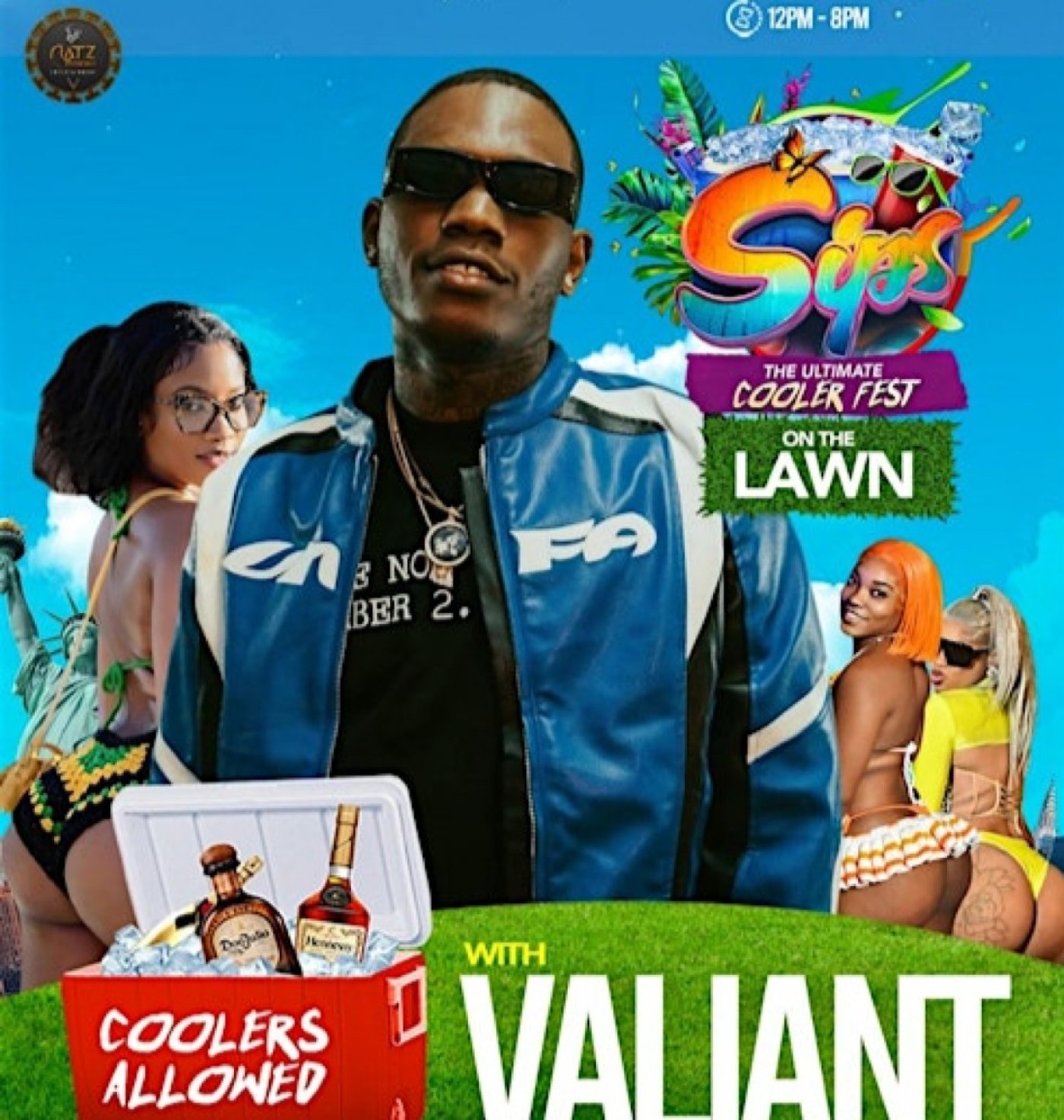 SIPS COOLER FEST featuring VALIANT‼BRING YOUR OWN BOTTLES! COOLERS ALLOWED!, 23 August | Event in Mount Vernon