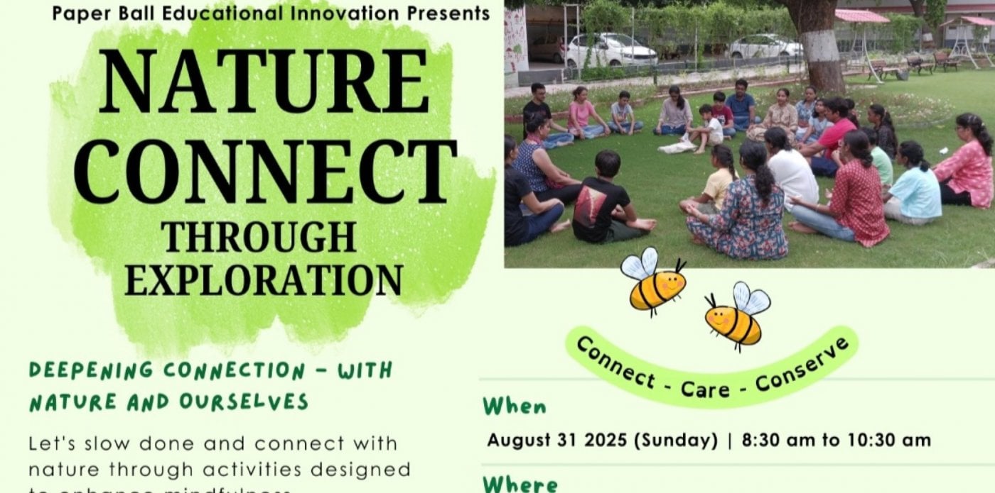 Nature Connect - Through Exploration, 31 August | Event in Vadodara | AllEvents