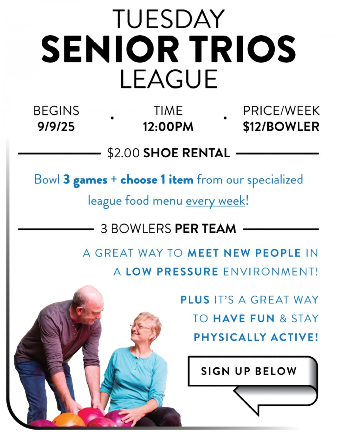 TUESDAY SENIOR TRIOS LEAGUE | Event in Chicago | AllEvents