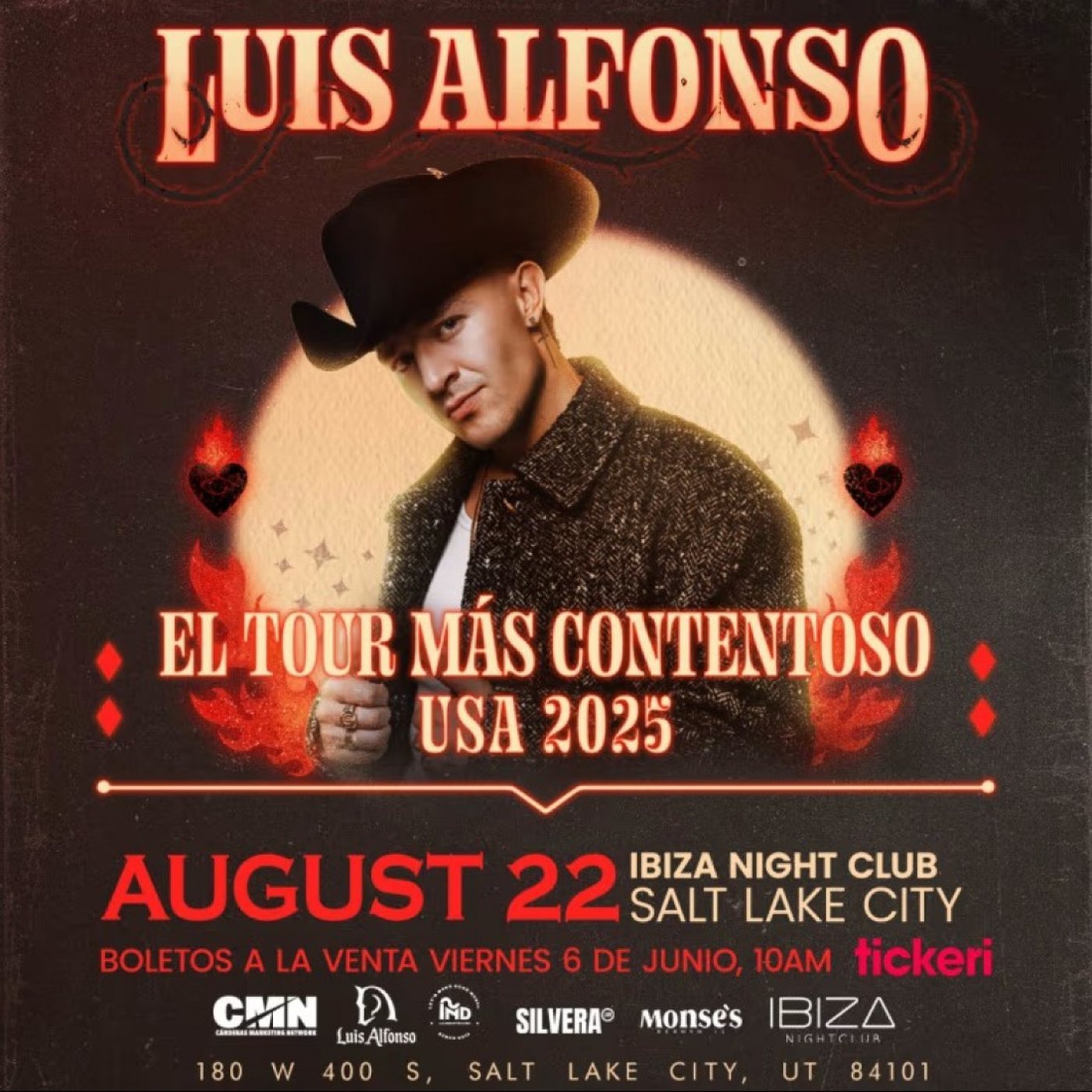 Luis Alfonso en Vivo – Salt Lake City – Friday, August 22, 22 August | Event in Salt Lake City | AllEvents