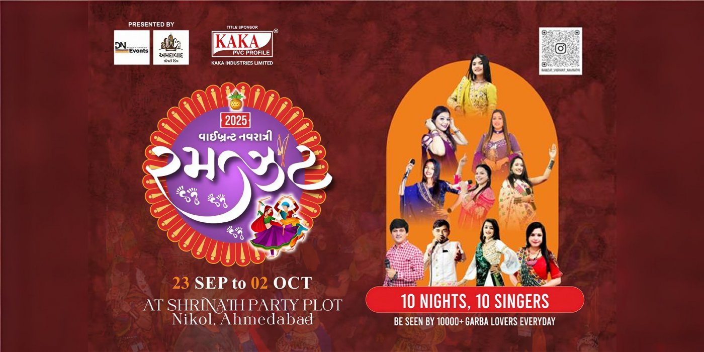 Ramzat Vibrant Navratri, 23 September | Event in Ahmedabad | AllEvents