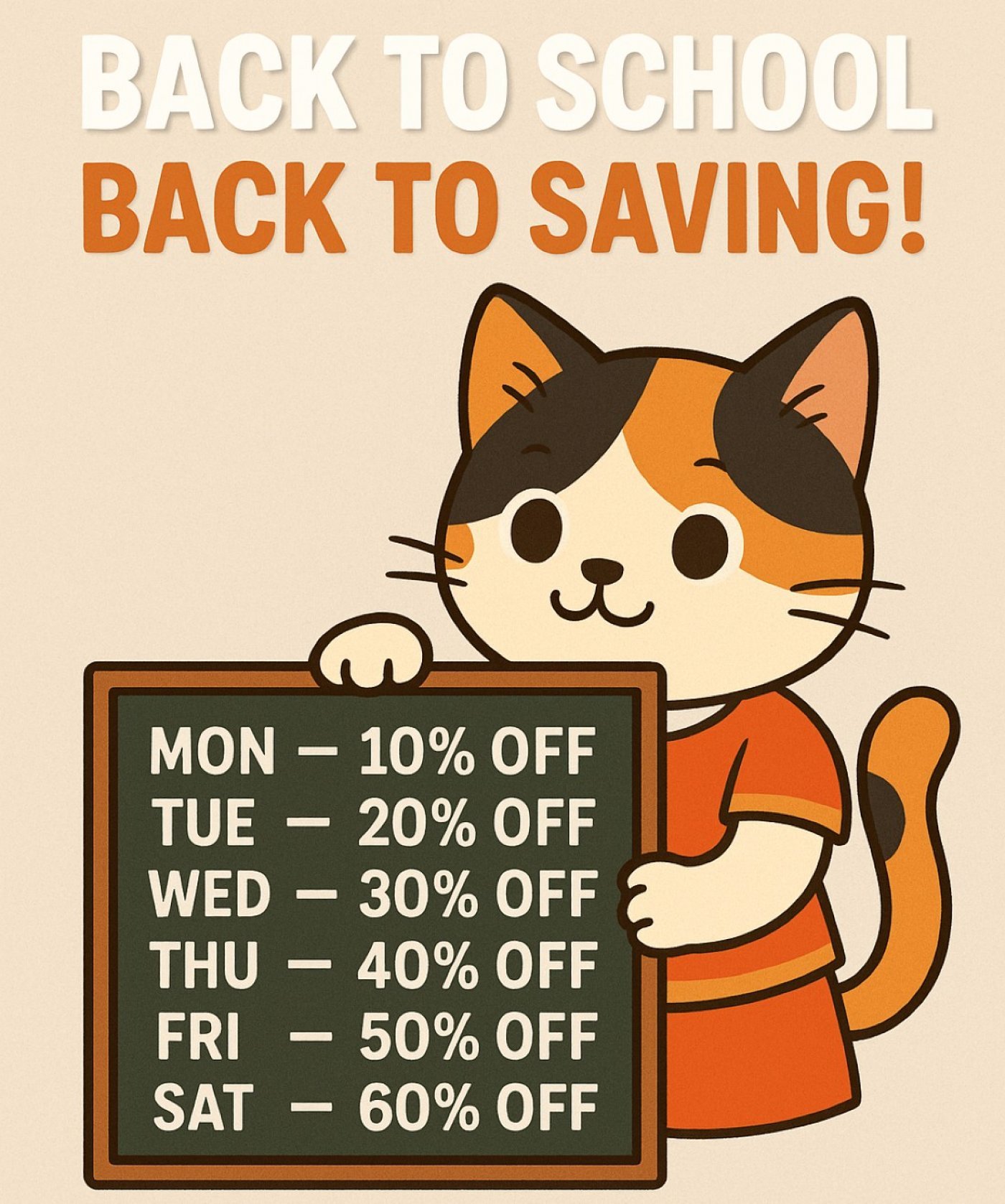 Back To School Progressive Sales Event | Event in DeWitt | AllEvents