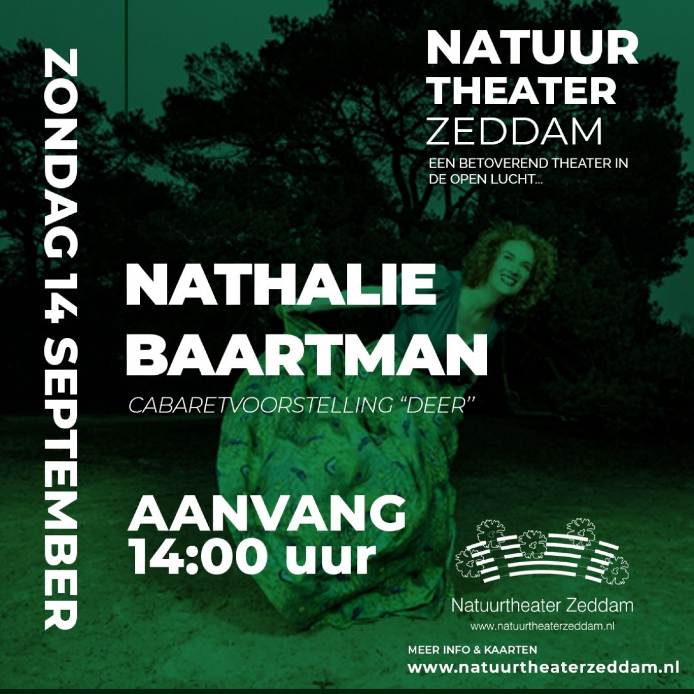 Nathalie Baartman met ‘Deer’ in Natuurtheater Zeddam: het deert, het raakt, het leeft!, 14 September | AllEvents