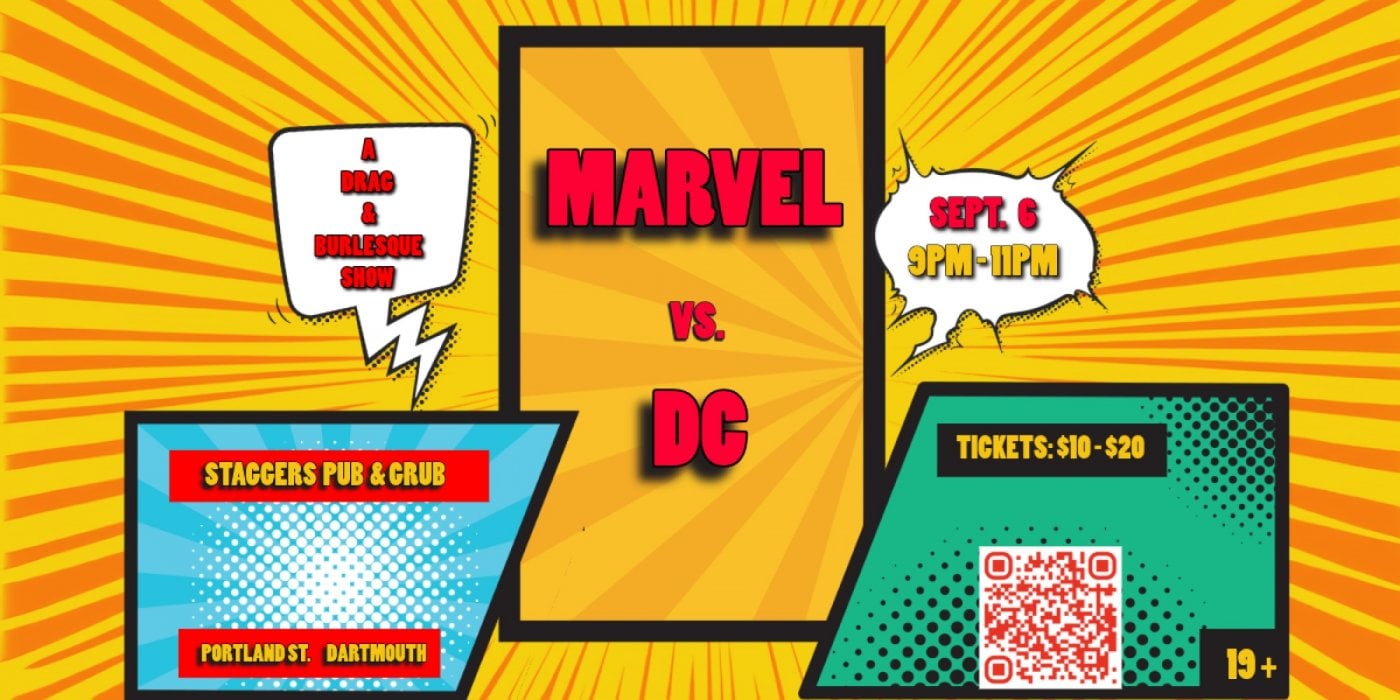 MARVEL vs. DC: A Drag & Burlesque Show, 6 September | Event in Dartmouth | AllEvents