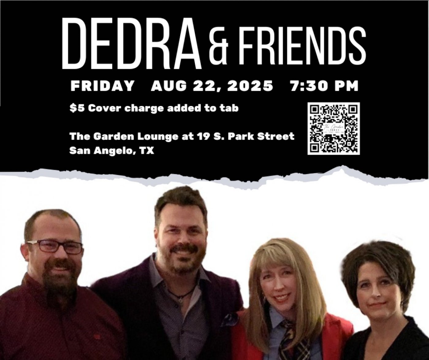 Your Garden Nights Summer Series presents: ShineOla "Unplugged", 22 August | Event in San Angelo