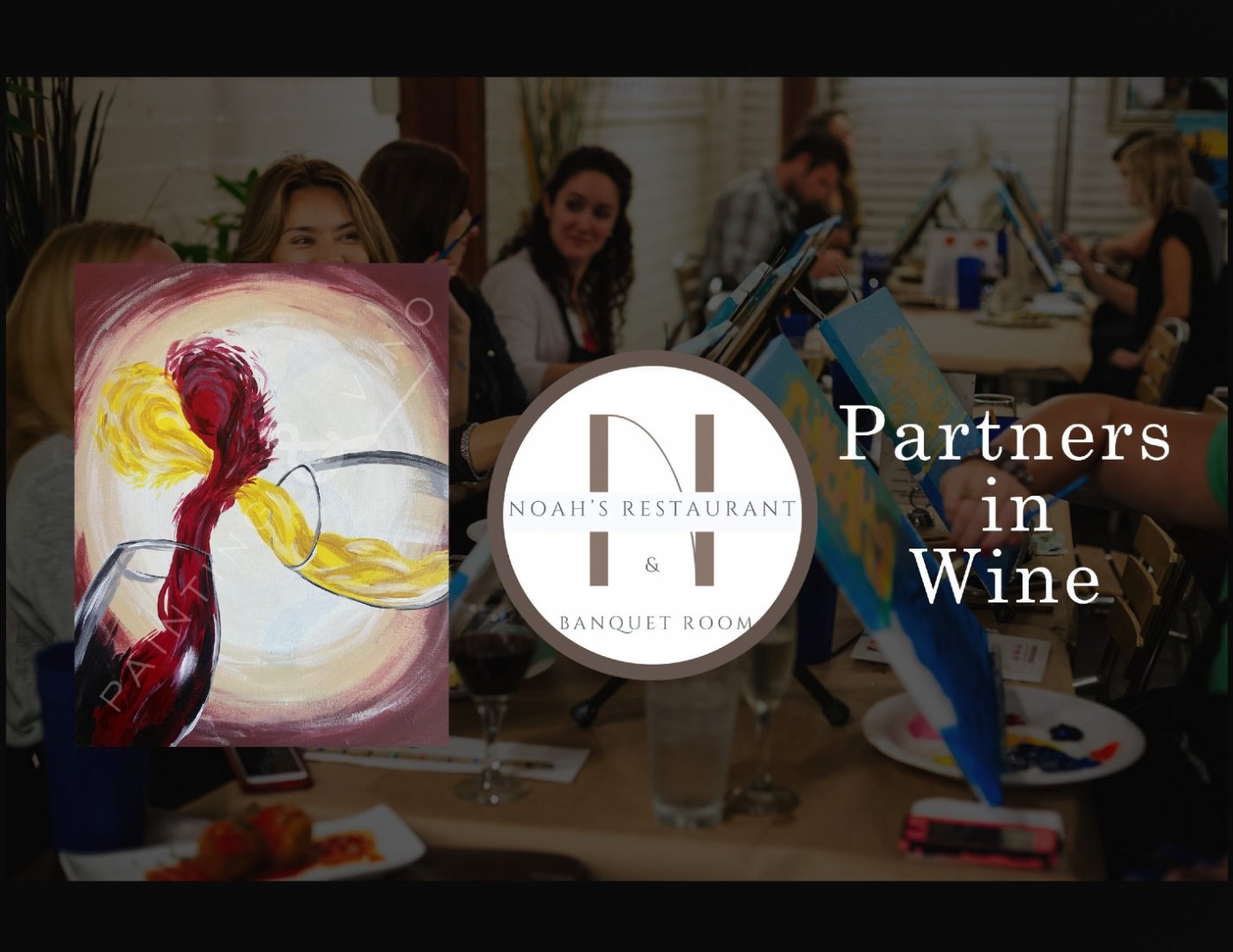 Partners in Wine- Paint and Sip, 12 September | Event in San Bernardino | AllEvents