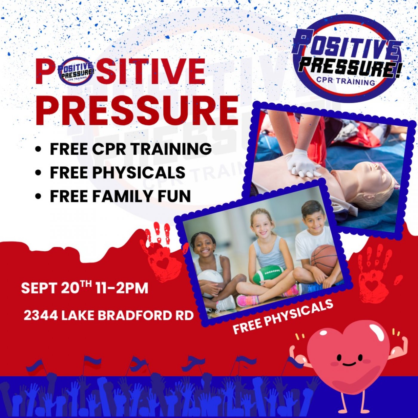 Positive Pressure Free CPR Training, 20 September | Event in Tallahassee | AllEvents