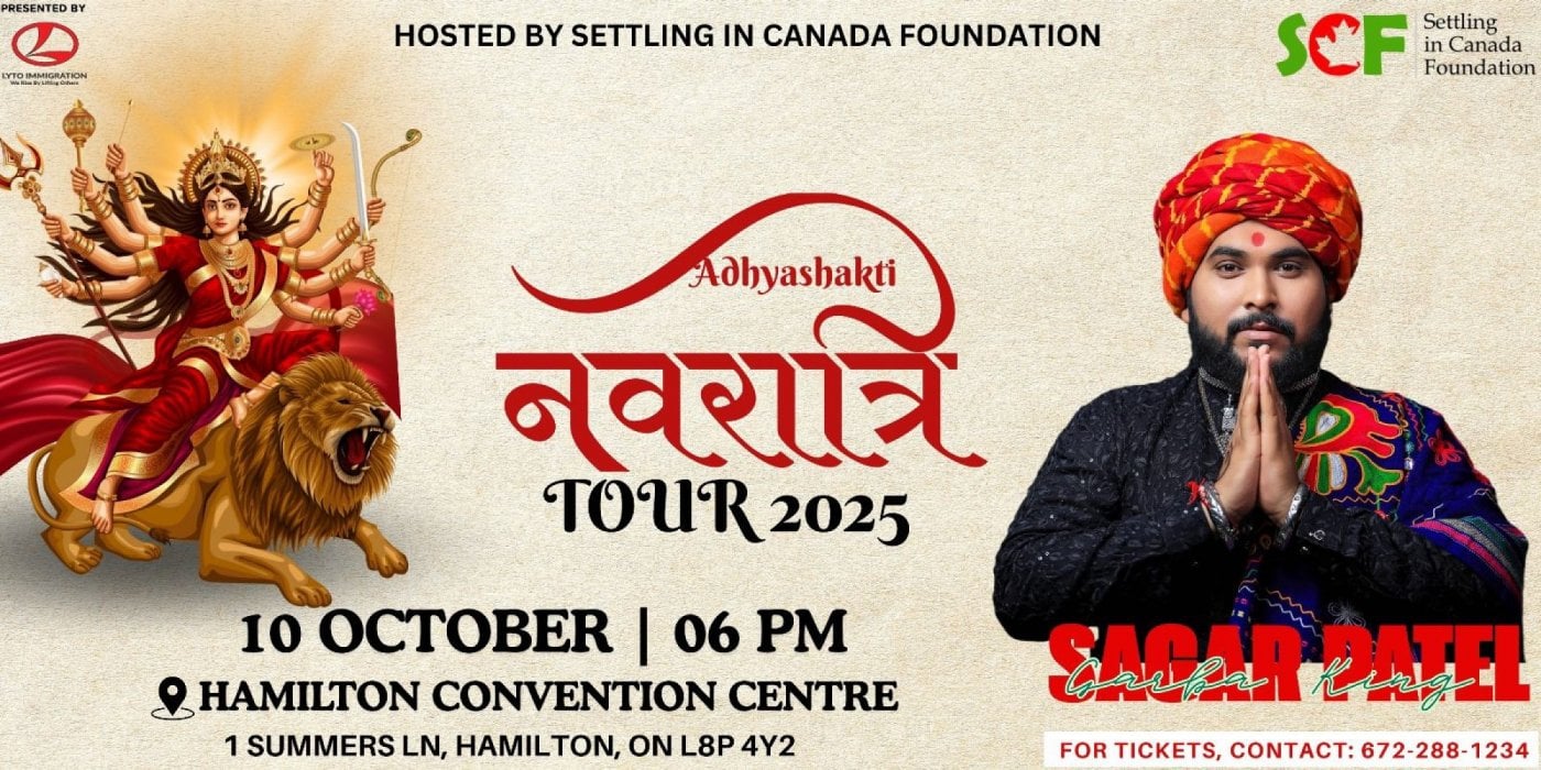 SAGAR PATEL live in HAMILTON - CANADA, 10 October | Event in Hamilton | AllEvents