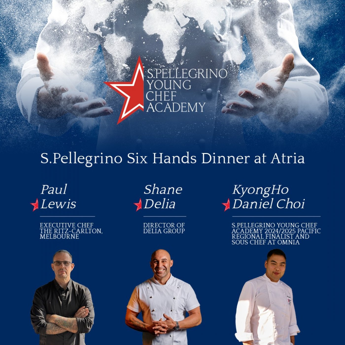 San Pellegrino - SPYCA Six Hands Dinner, 26 August | Event in Melbourne | AllEvents
