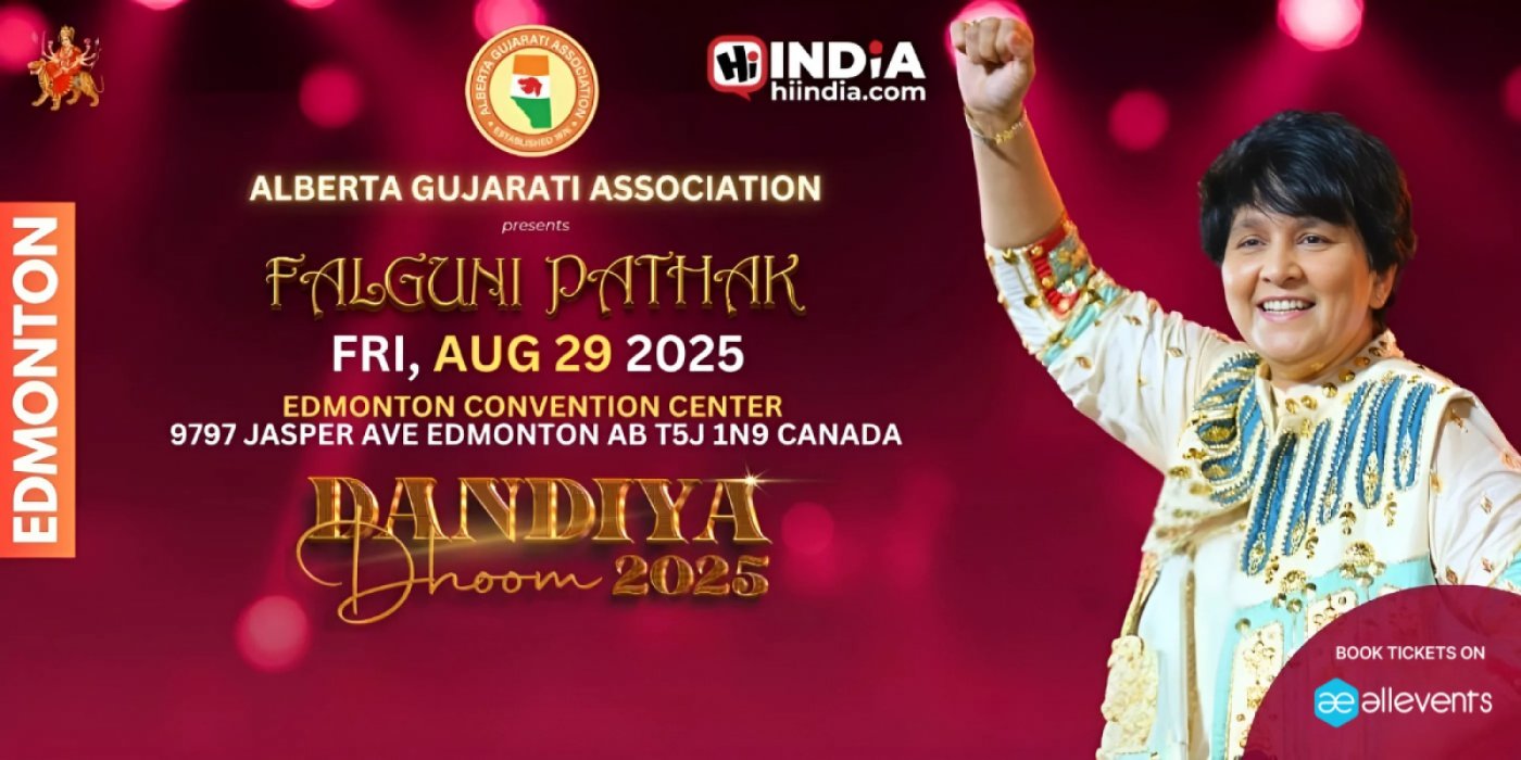 Falguni Pathak Live in Edmonton - Canada, 29 August | Event in Edmonton | AllEvents