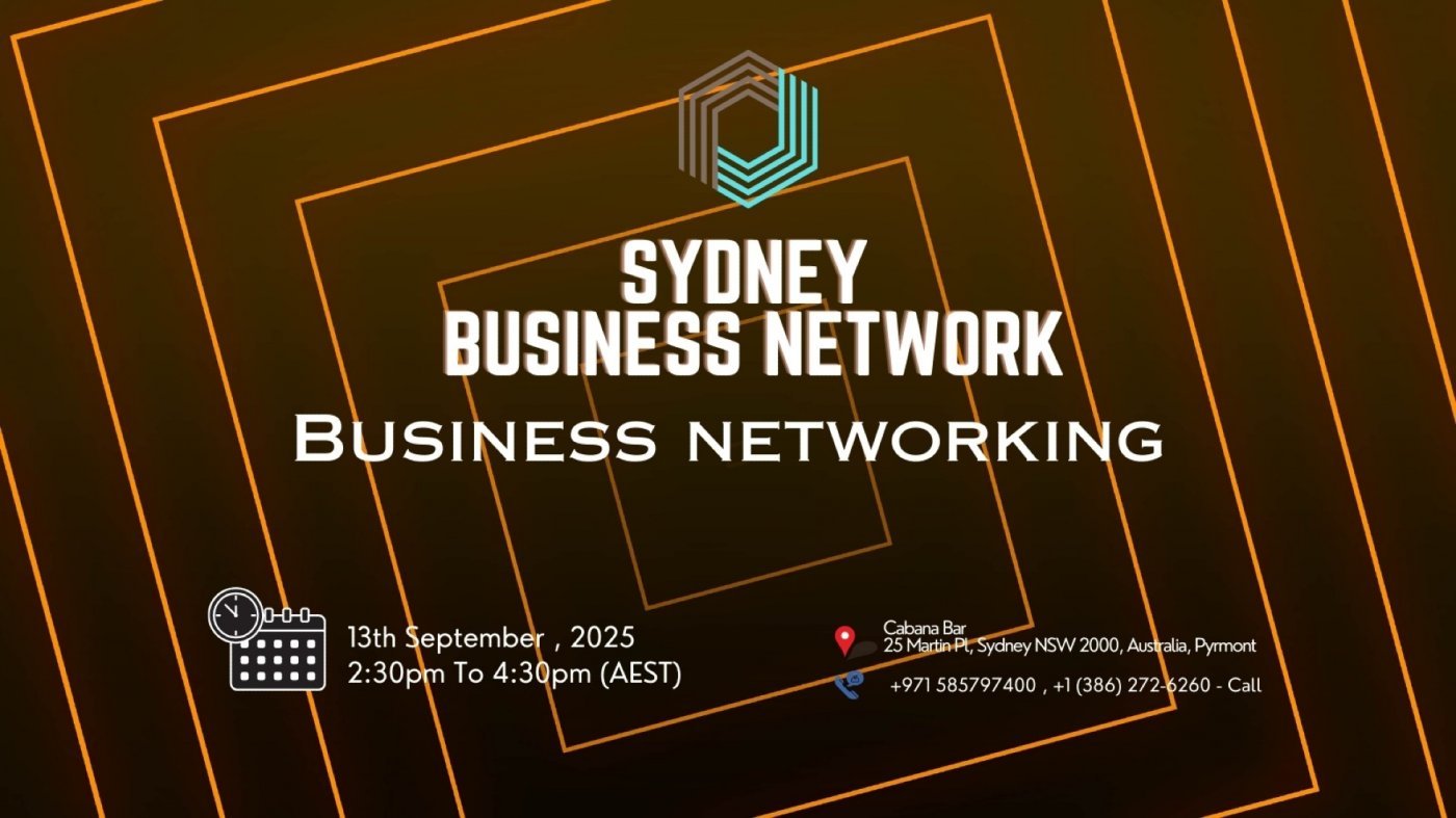 Business Networking Sydney Australia 2025