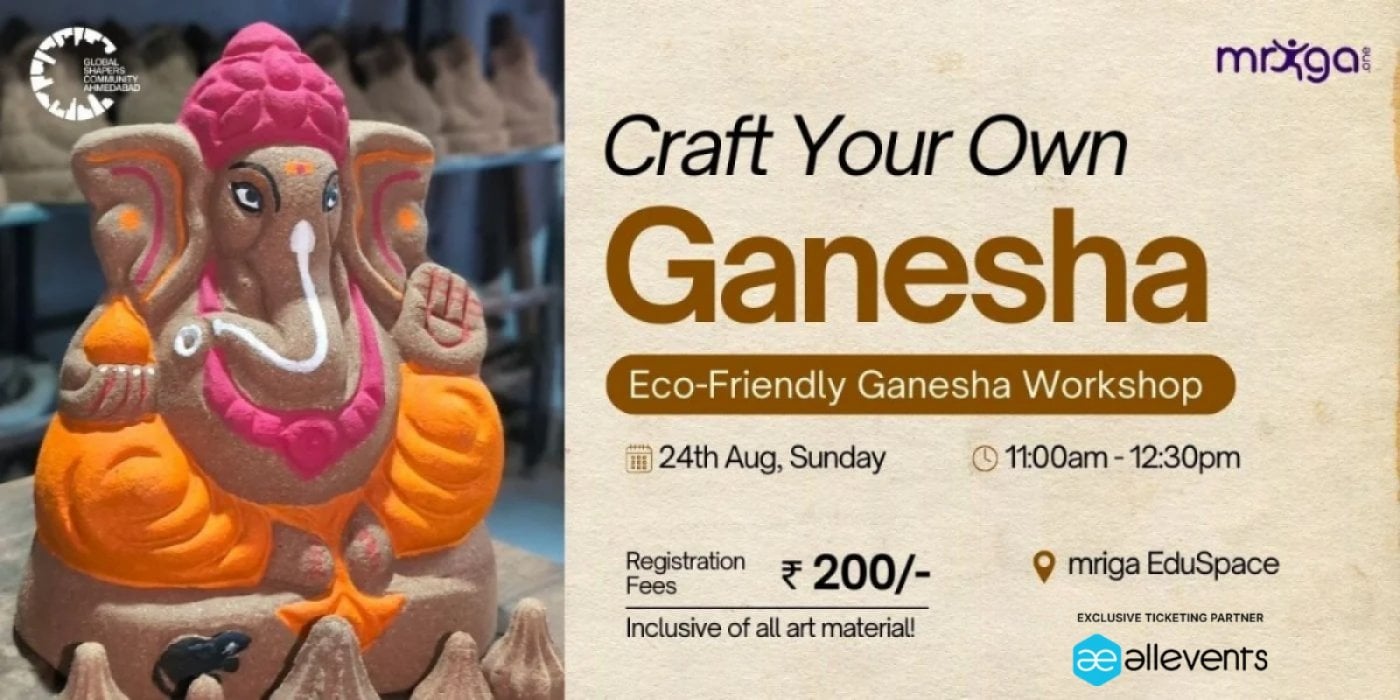 Craft Your Own Ganesha, 24 August | Event in Ahmedabad | AllEvents