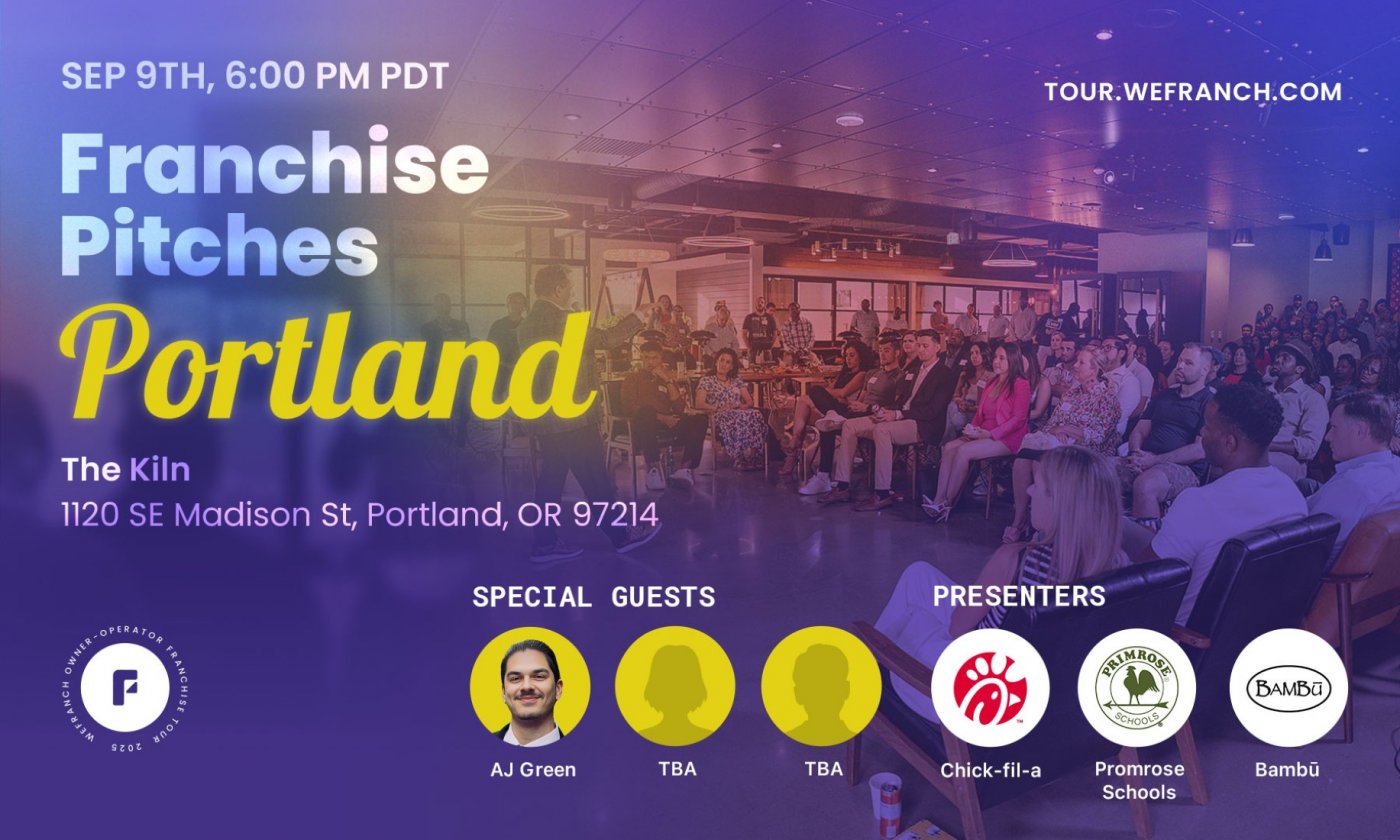 Portland Franchise Pitches, 9 September | Event in Portland | AllEvents