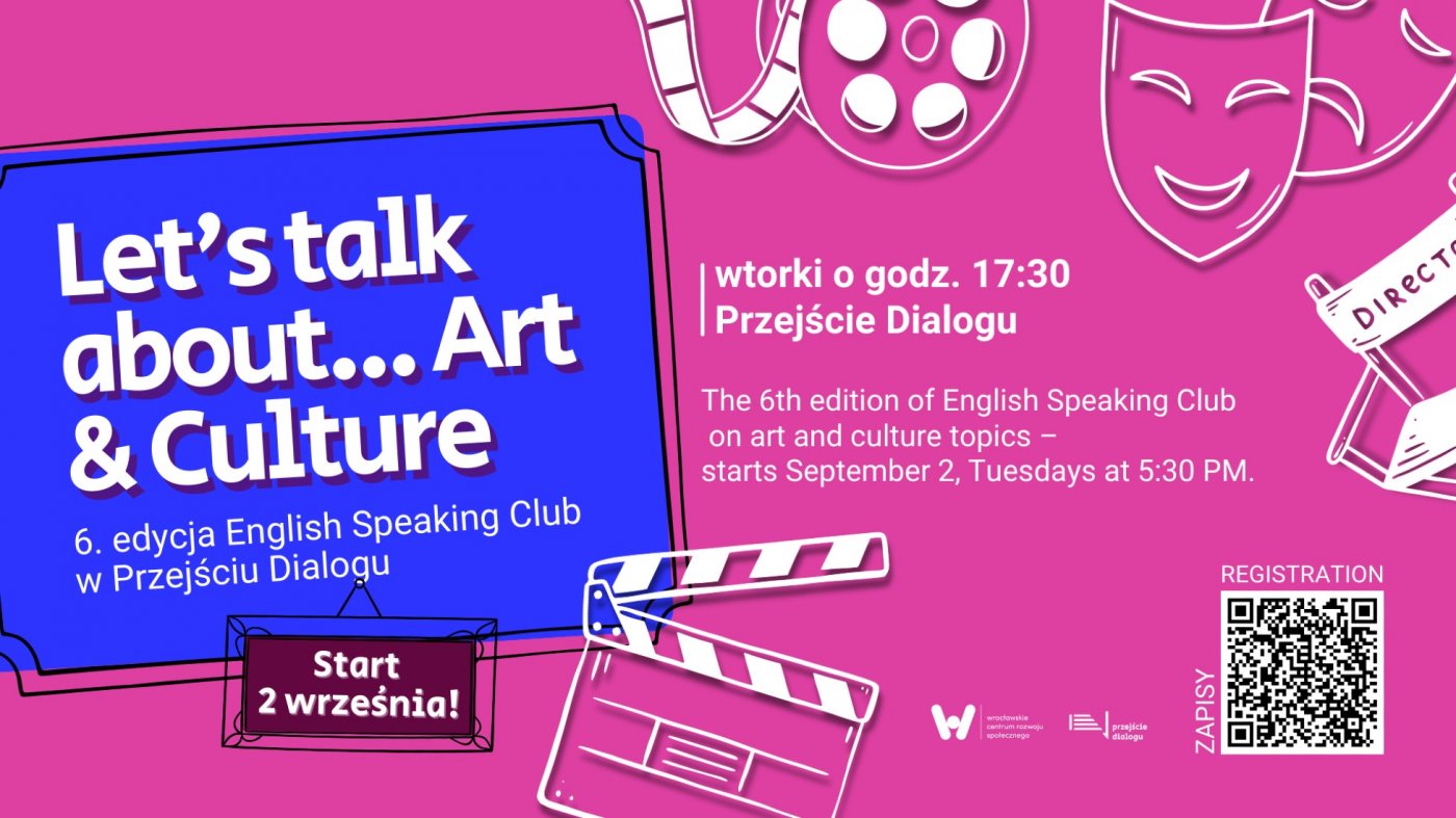 Nowy sezon! English Speaking Club „Let’s Talk About 6.0” | Event in Wroclaw | AllEvents