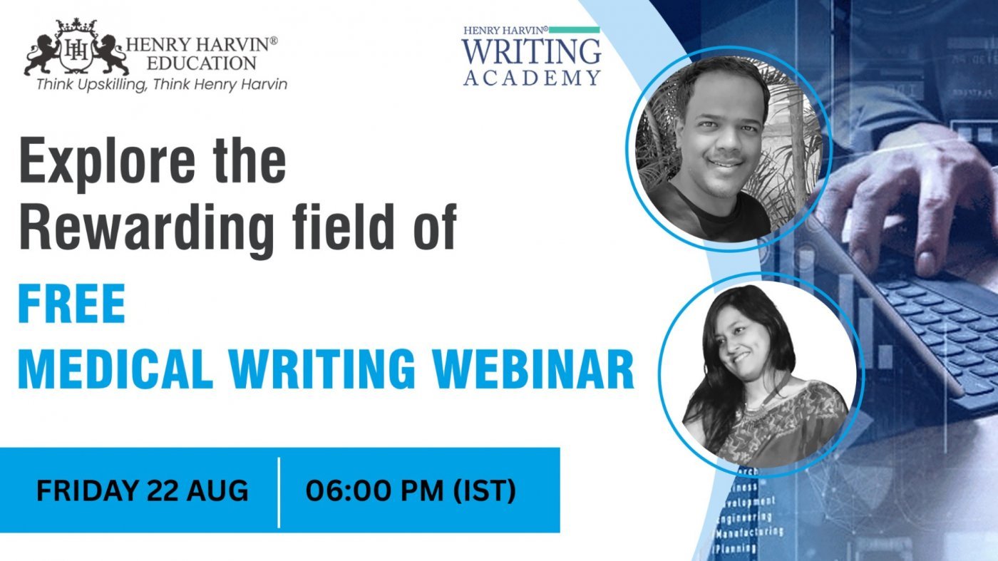 Medical Writing - Webinar, 22 August | Online Event | AllEvents