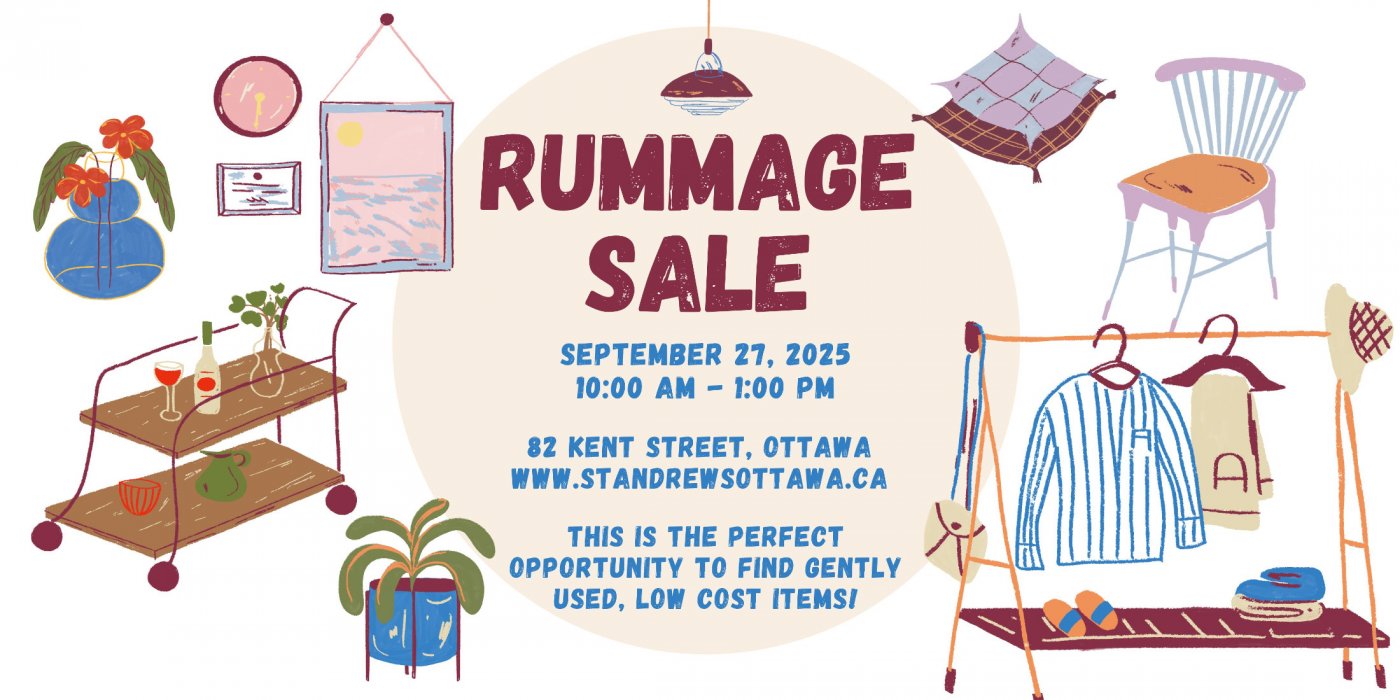 Fall Rummage Sale at St. Andrew's, Downtown Ottawa, 27 September | Event in Ottawa | AllEvents
