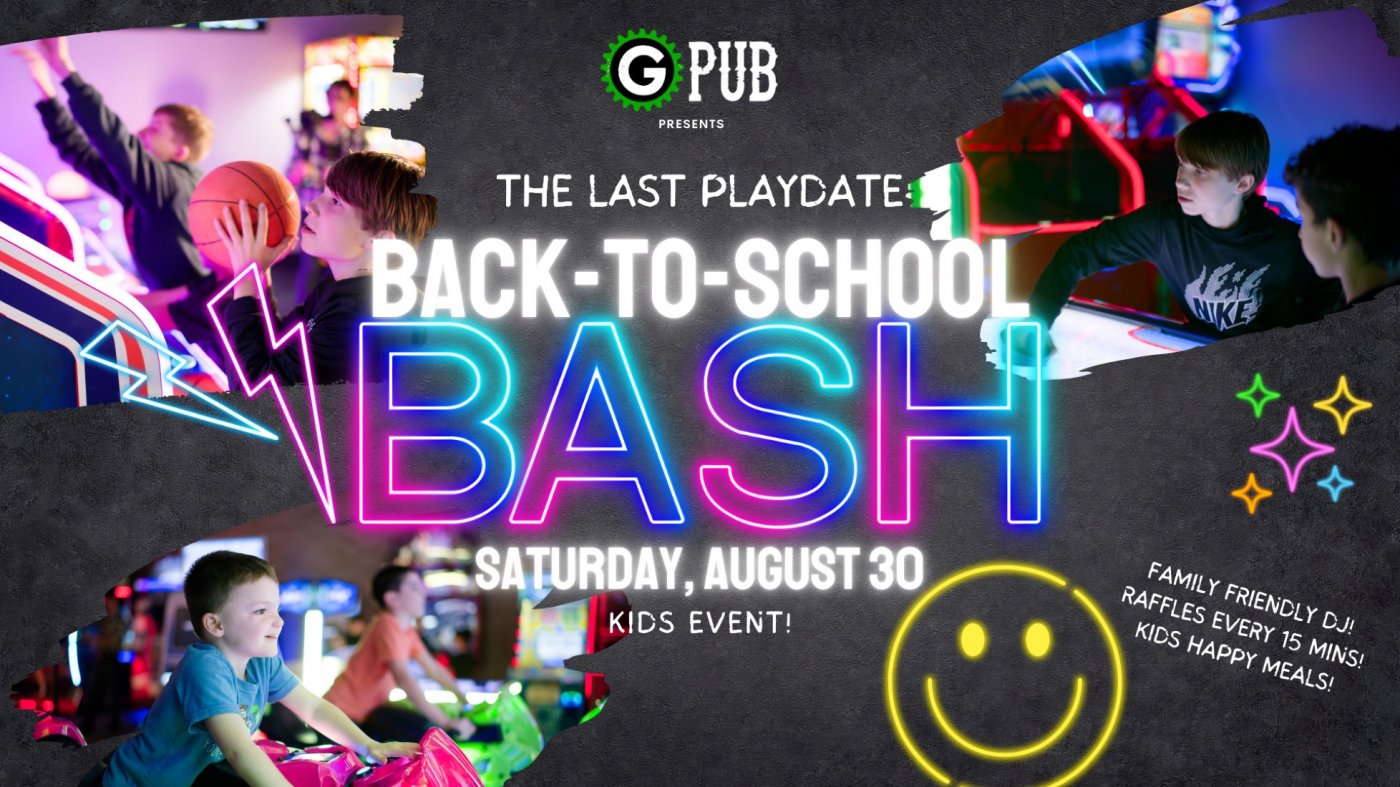 GPub's Back-to-School Bash, 30 August | Event in Plymouth | AllEvents