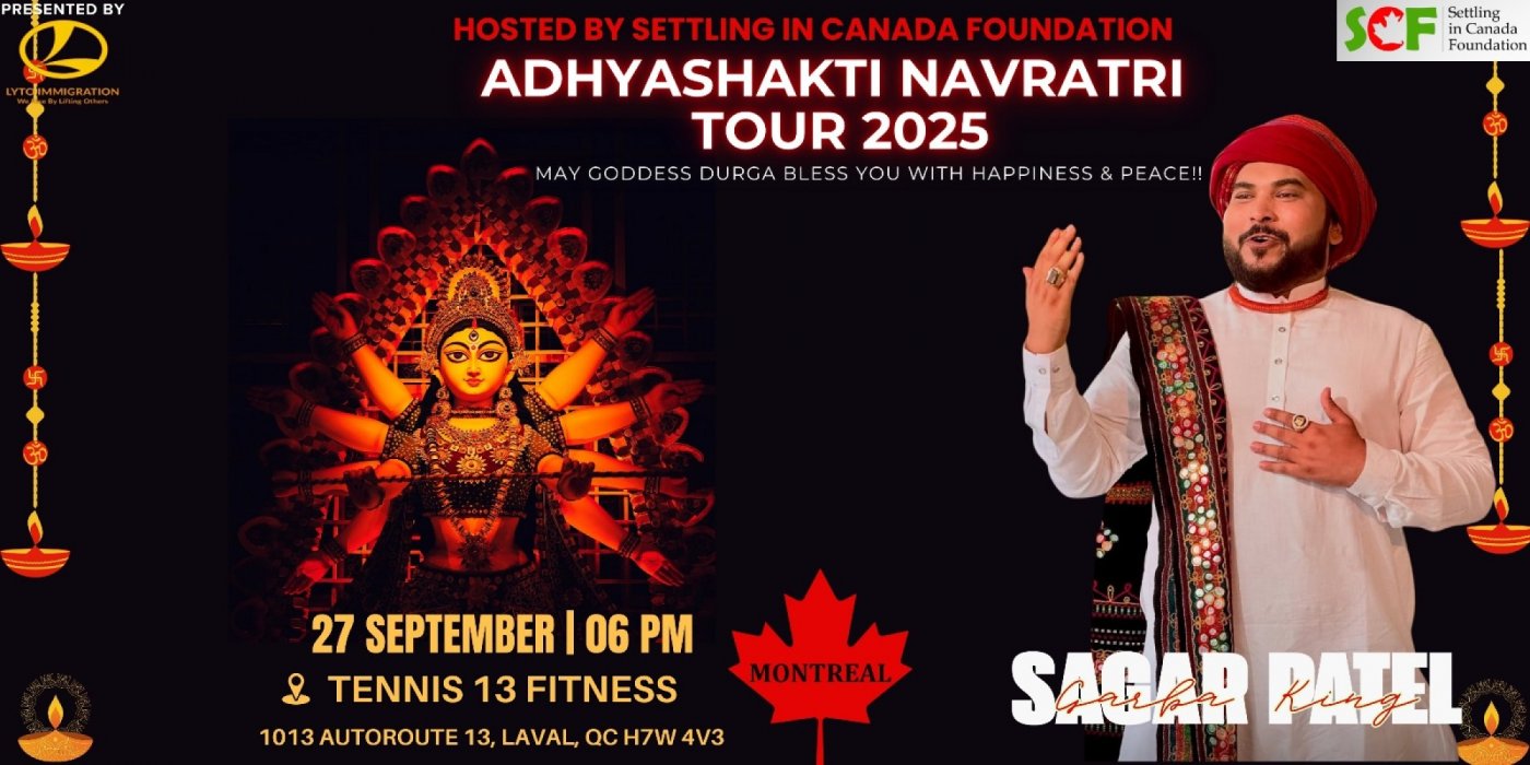 SAGAR PATEL live in MONTREAL - CANADA, 27 September | Event in Laval | AllEvents