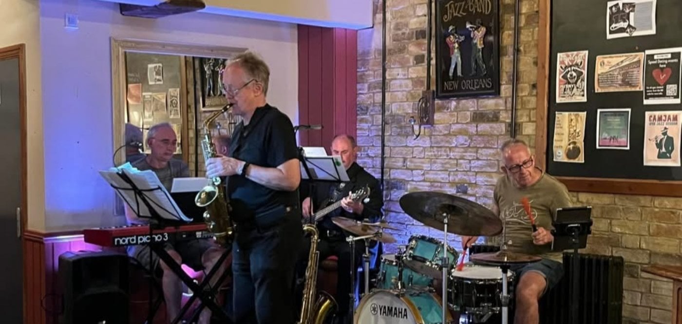 BANK HOLIDAY SUNDAY JAZZ w Andy Bowie 4tet, 24 August | Event in Cambridge | AllEvents