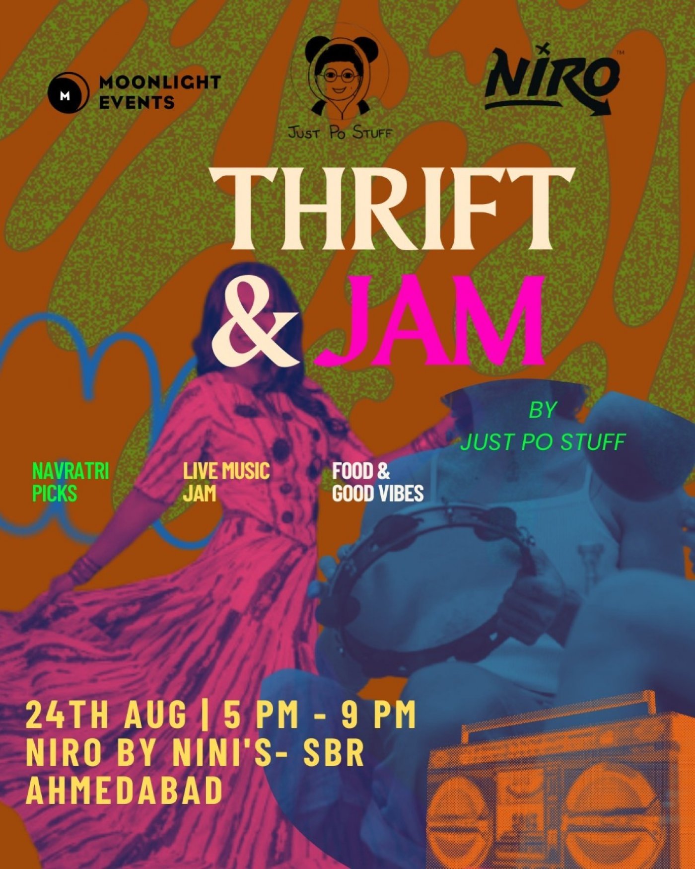 Thrift & Jam with Just Po STuff, 24 August | Event in Ahmedabad | AllEvents