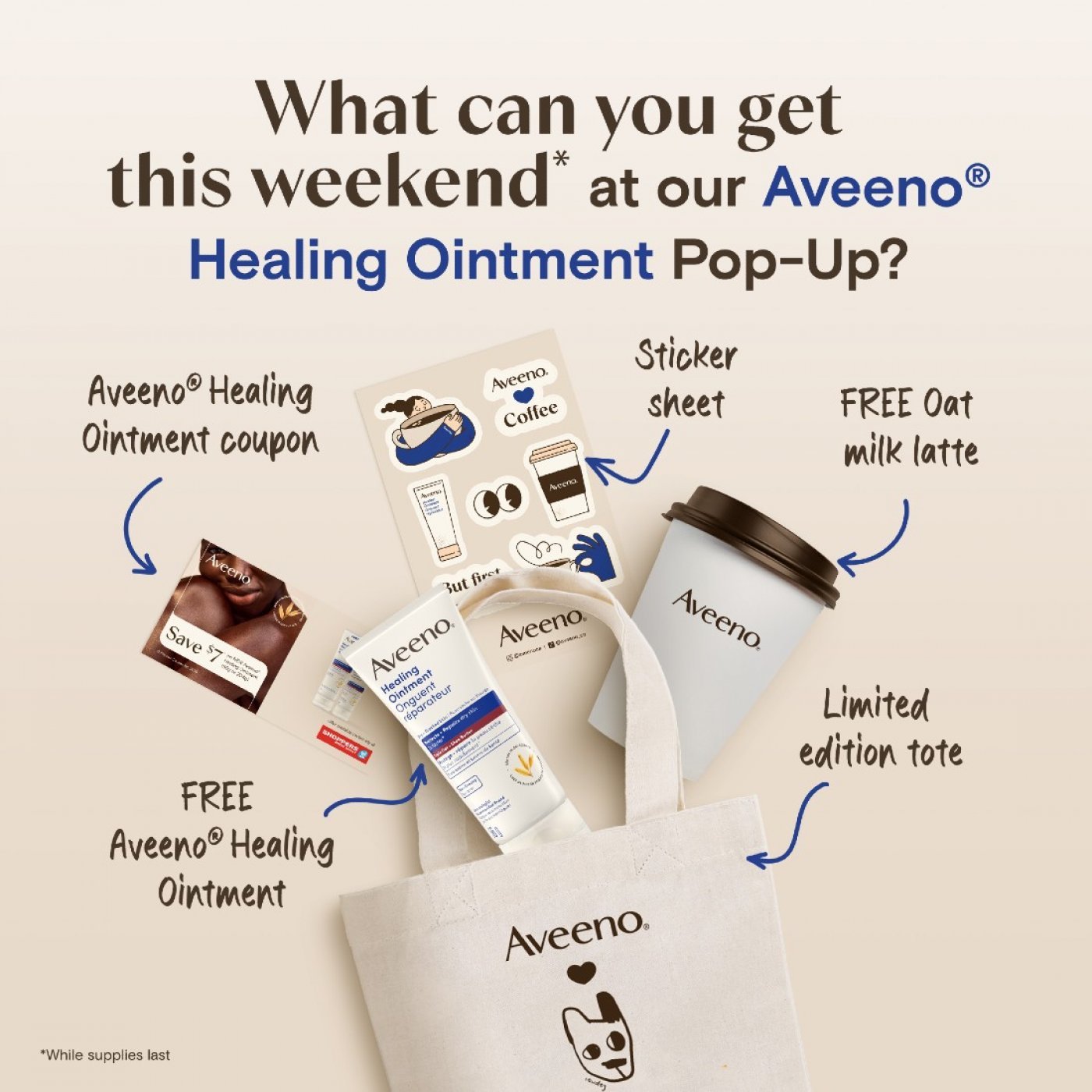 Aveeno® Healing Ointment and Coffee Pop-Up Event, 20 August | Event in Vancouver | AllEvents