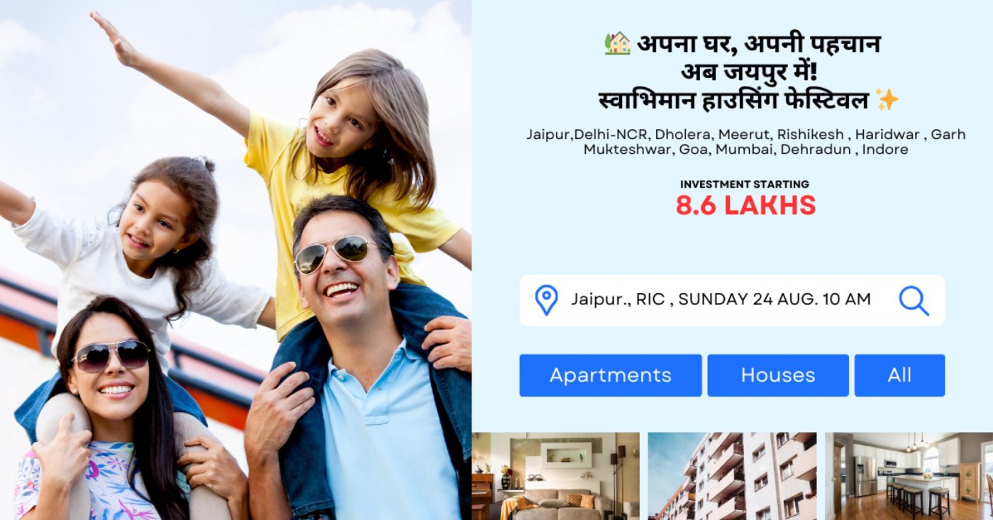 ✨ स्वाभिमान हाउसिंग फेस्टिवल – Jaipur Edition ✨, 21 August
