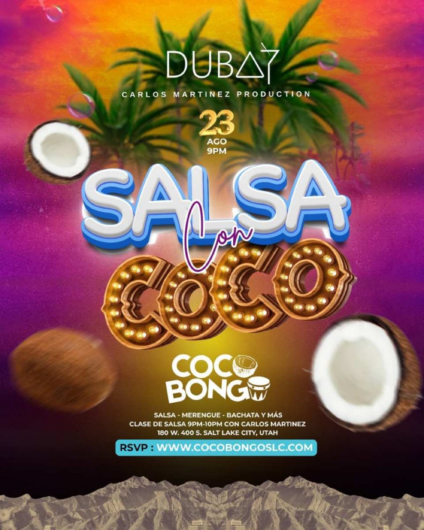 COCO BONGO NIGHTS – The Ultimate Party Experience!, 23 August | Event in Salt Lake City | AllEvents