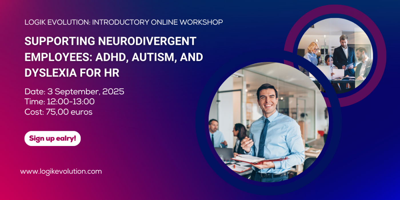 Supporting Neurodivergent Employees: ADHD, Autism, and Dyslexia: an Introduction, 3 September | Online Event