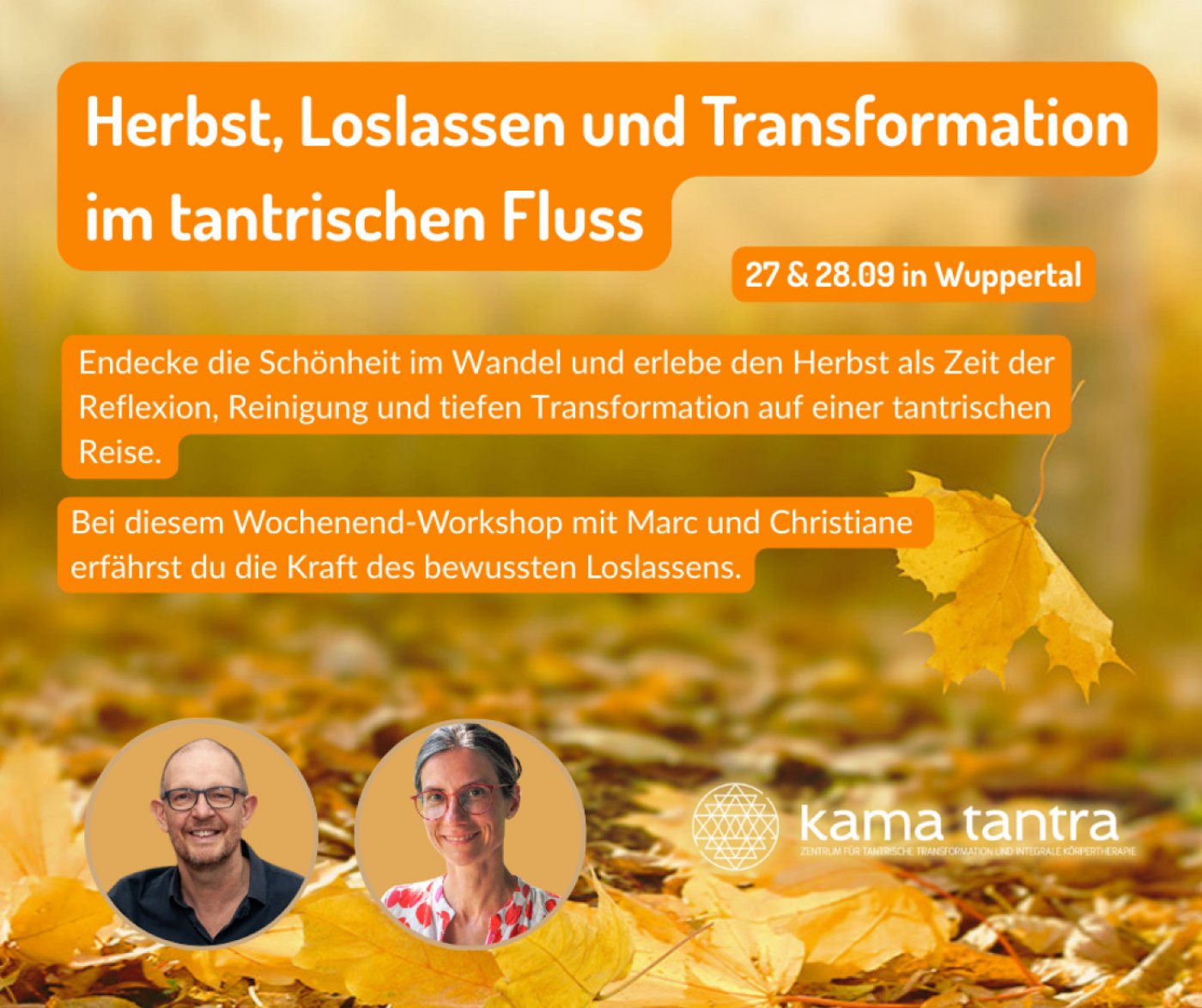 Herbst – Loslassen und Transformation im tantrischen Fluss, 27 September | Event in Wuppertal | AllEvents