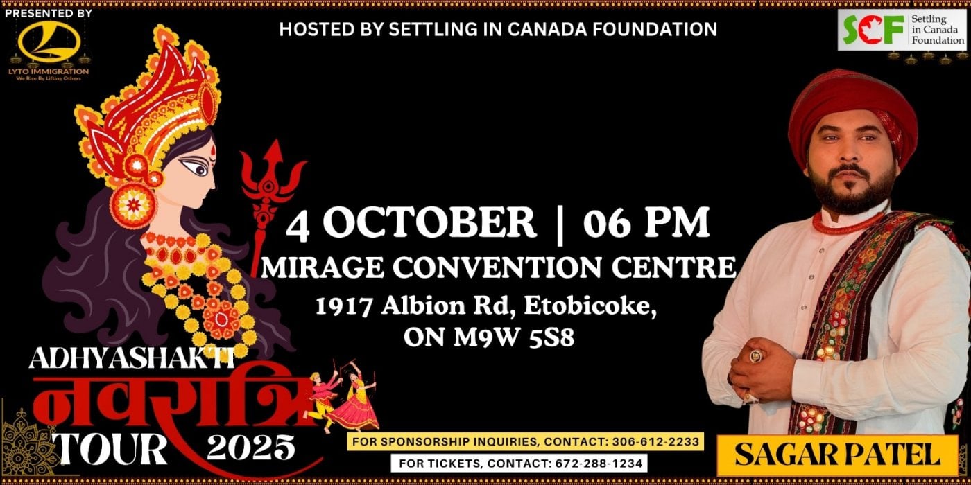 SAGAR PATEL Live in ETOBICOKE - CANADA, 4 October | Event in Toronto | AllEvents