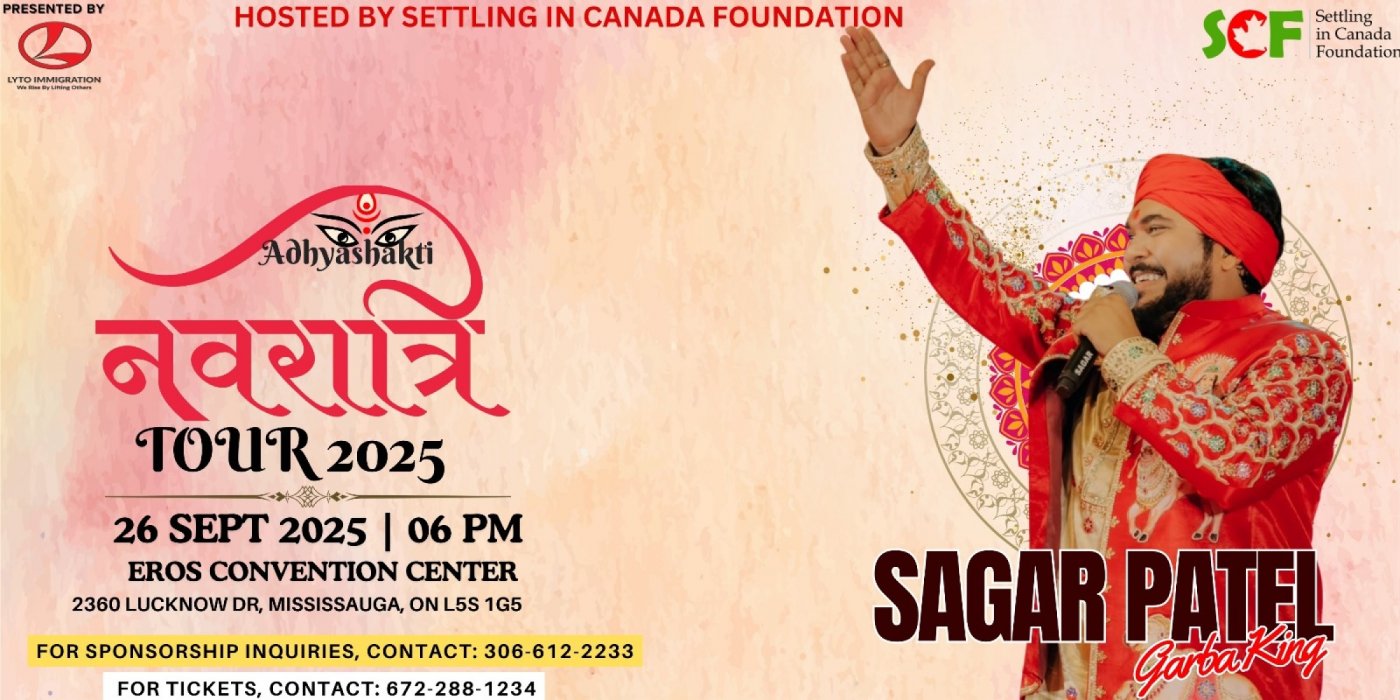 SAGAR PATEL Live in MISSISSAUGA - CANADA, 26 September | Event in Mississauga | AllEvents