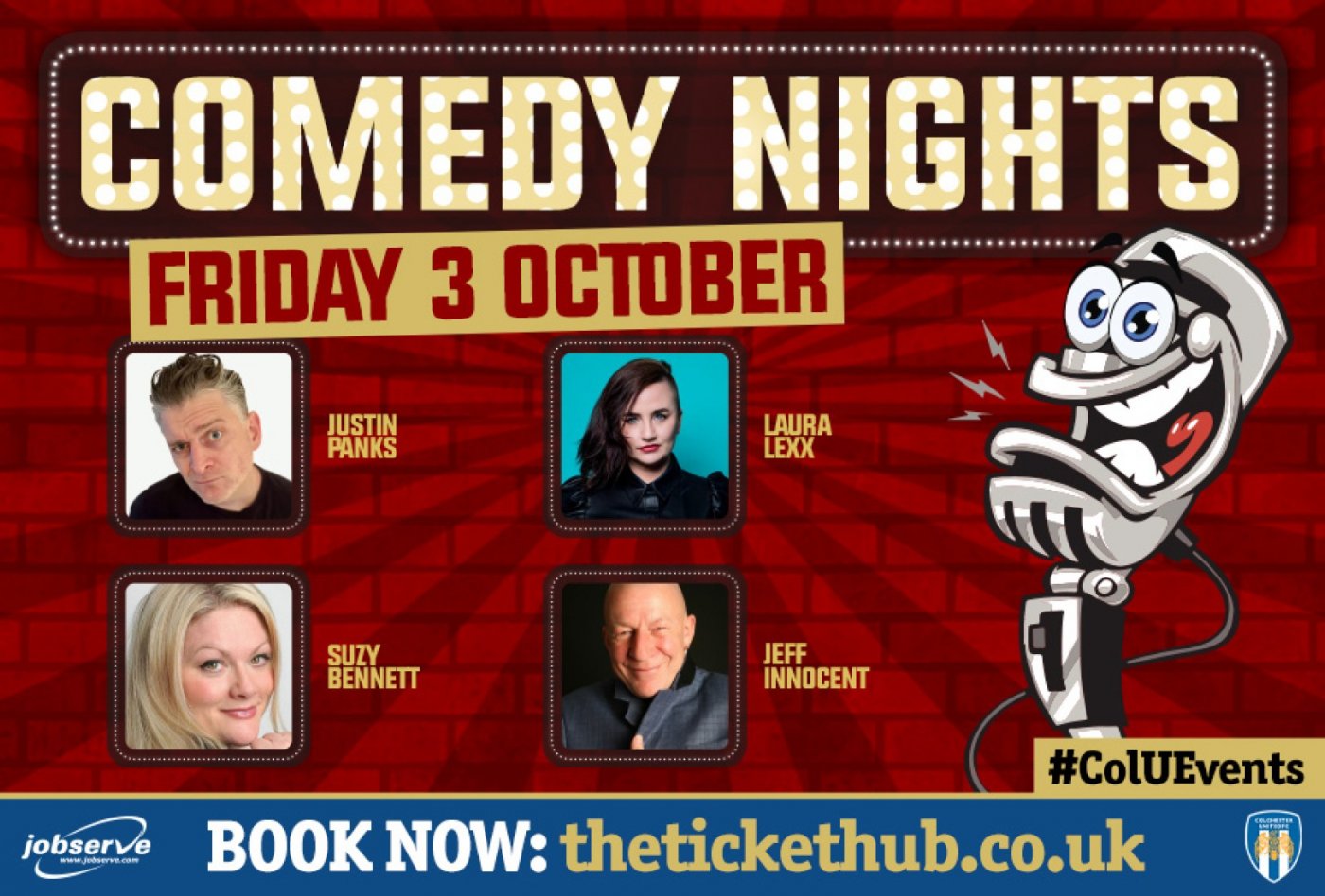 Big Comedy Finale , 3 October | Event in Colchester | AllEvents