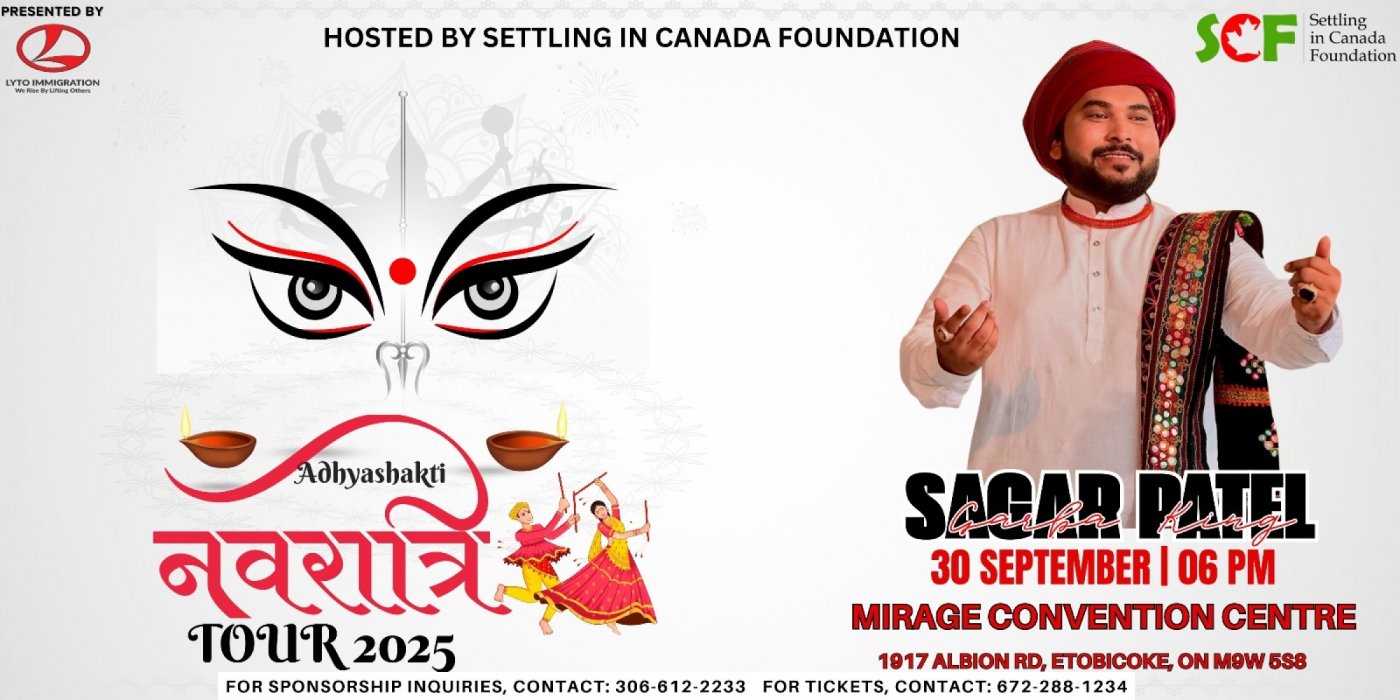 SAGAR PATEL Live in ETOBICOKE - Canada, 30 September | Event in Toronto | AllEvents