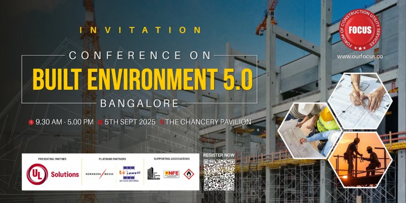 Conference on Built Environment 5.0, 5 September | Event in Bangalore | AllEvents
