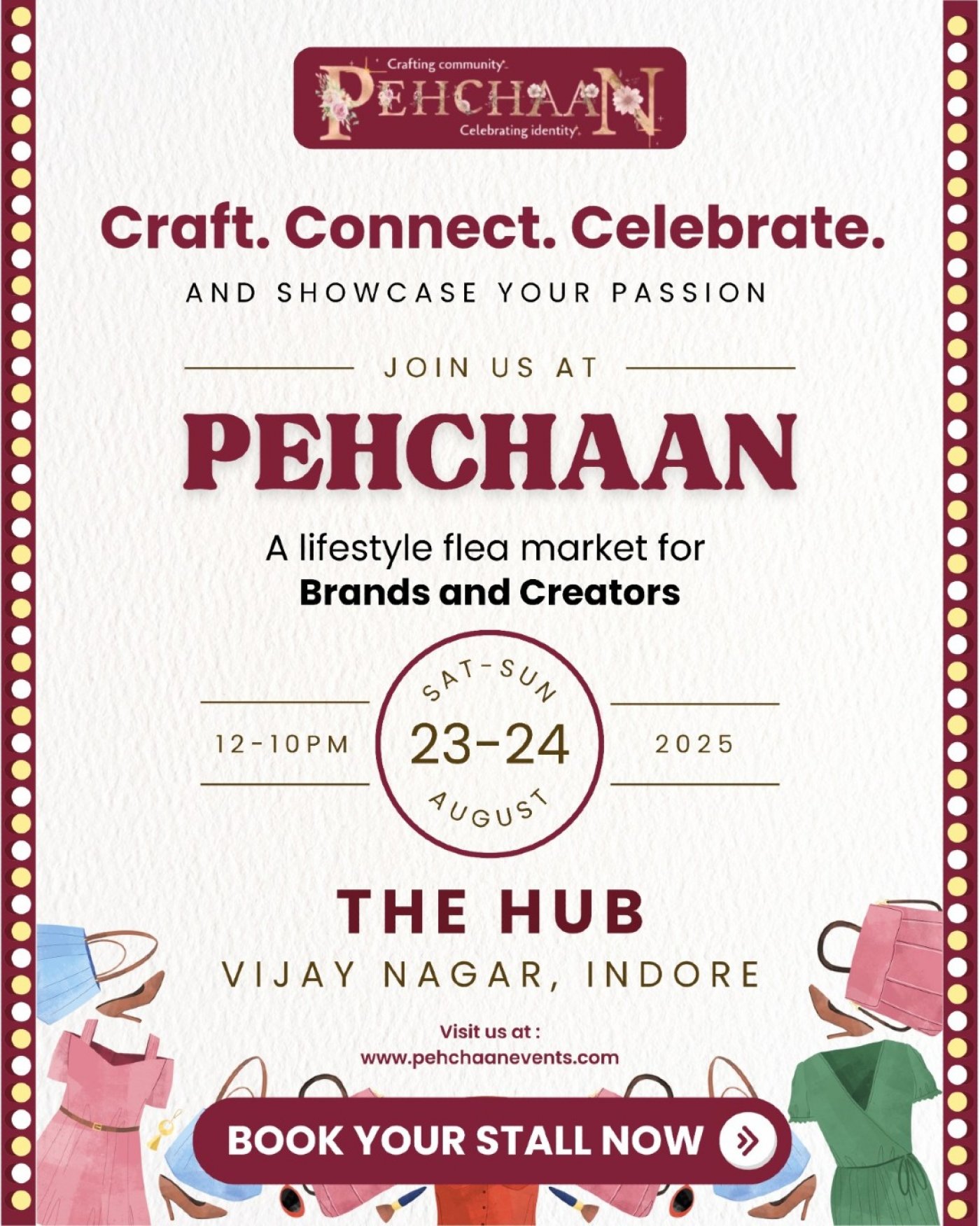 Pehchaan Flea Market, 23 August | Event in Indore | AllEvents