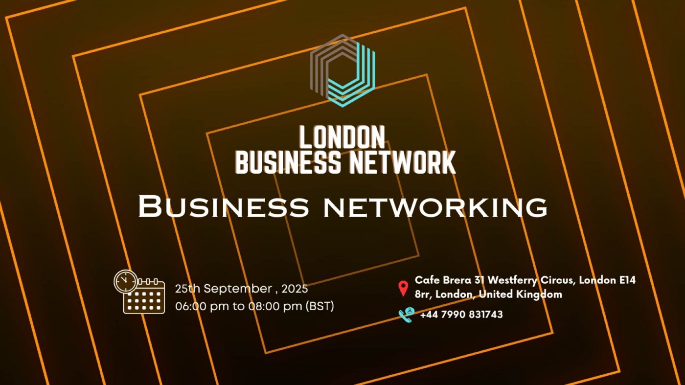 BUSINESS NETWORKING LONDON 2025, 25 September | Event in London | AllEvents