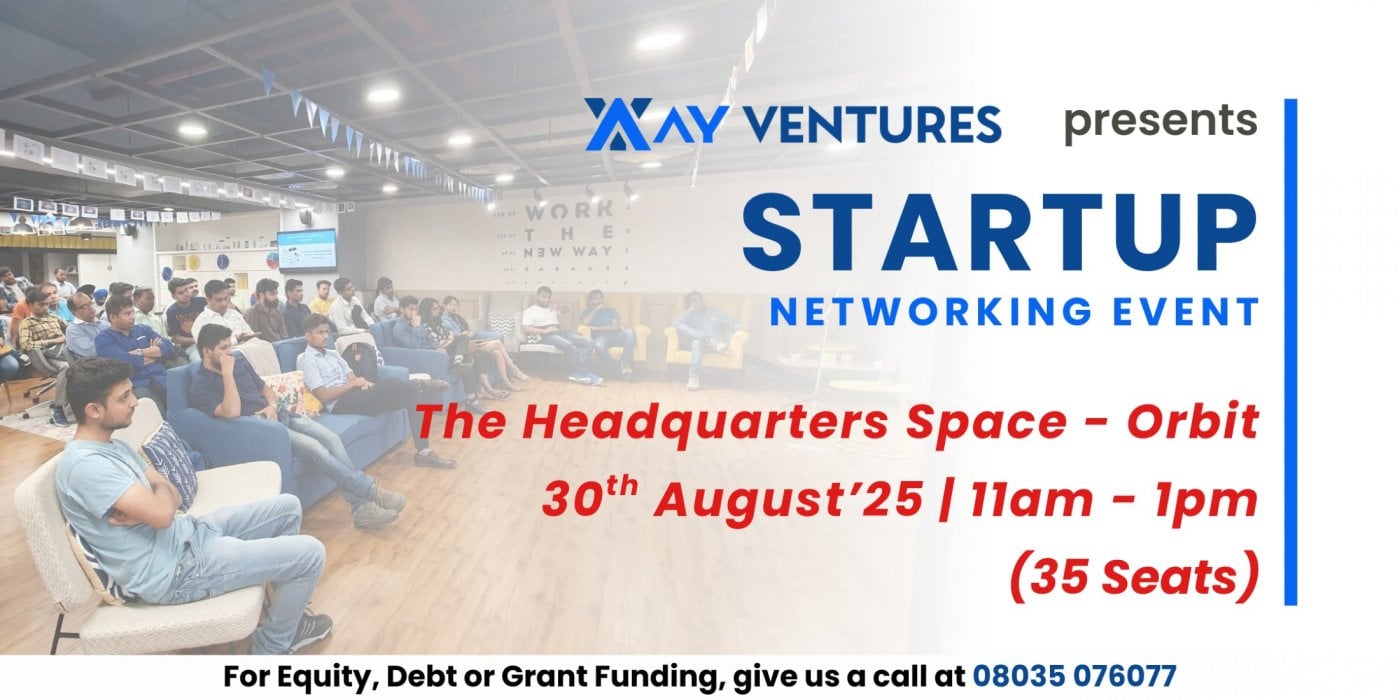 AY Ventures Presents Startup Networking Event (Invite Only) - Hyderabad - 30th Aug 2025, 30 August | AllEvents