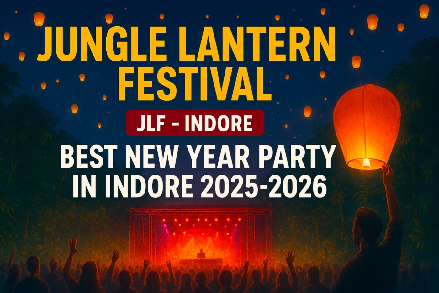 JLF NEW YEAR PARTY In Indore 2025-2026 New Year Event near Indore Madhya Pradesh India , 31 December | AllEvents