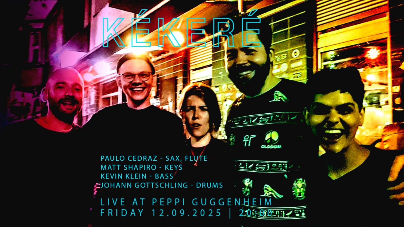 Jazz @ Peppi Guggenheim: Kékeré, 12 September | Event in Berlin | AllEvents