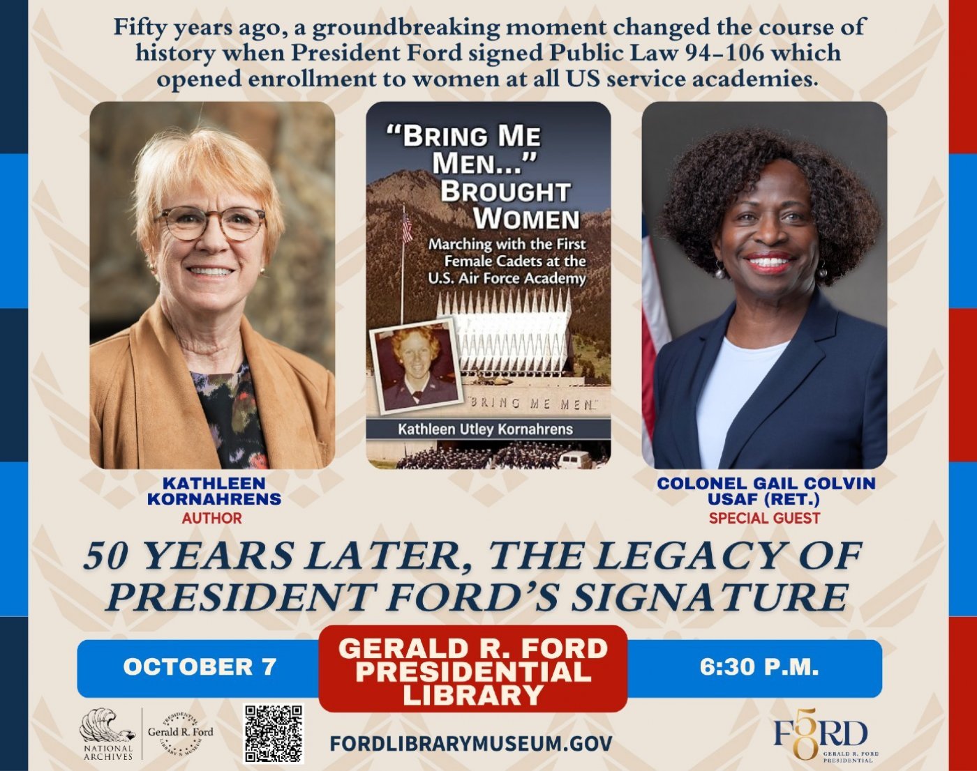 50 Years Later, the Legacy of President Ford’s Signature, 7 October | Event in Ann Arbor | AllEvents