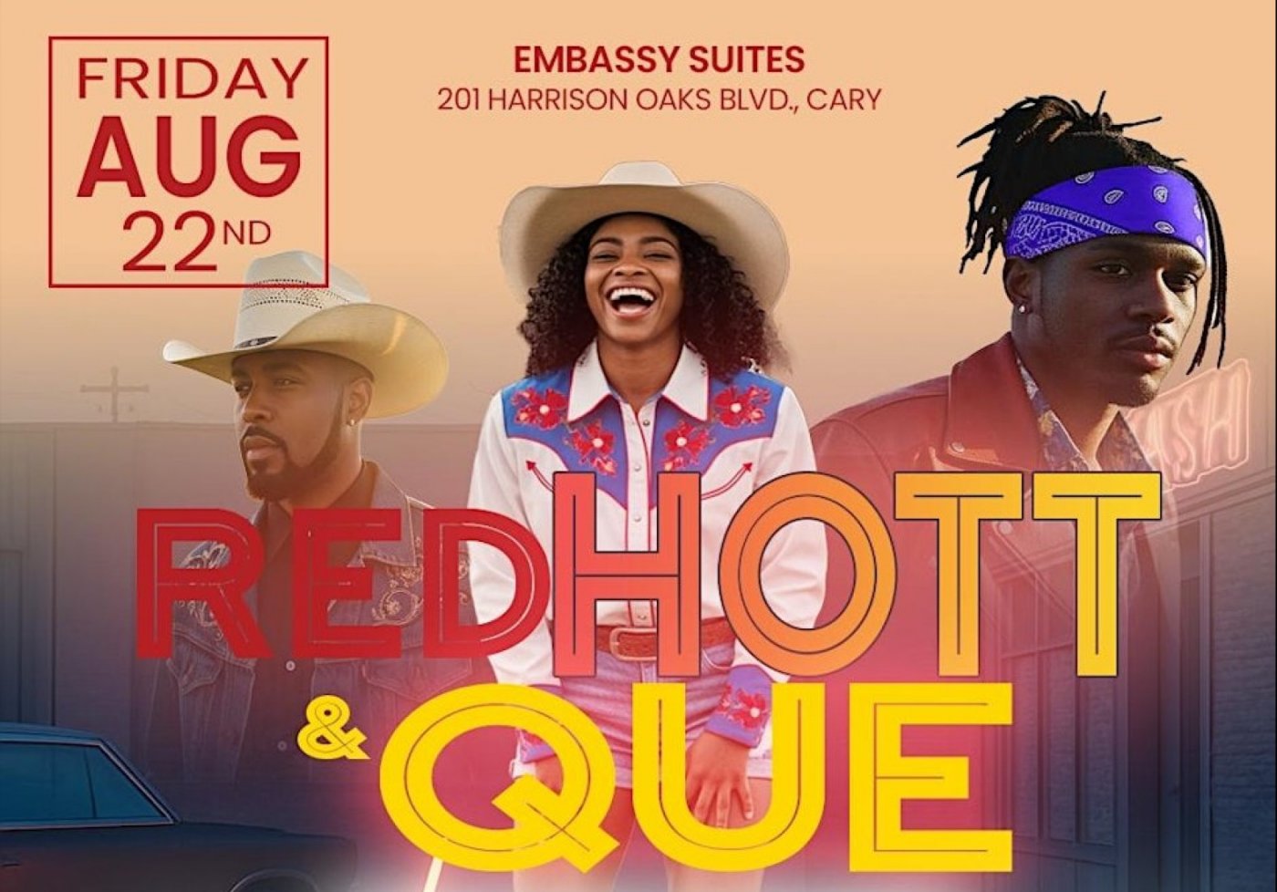 Red, Hott and Que : Western Edition, 22 August | Event in Cary | AllEvents