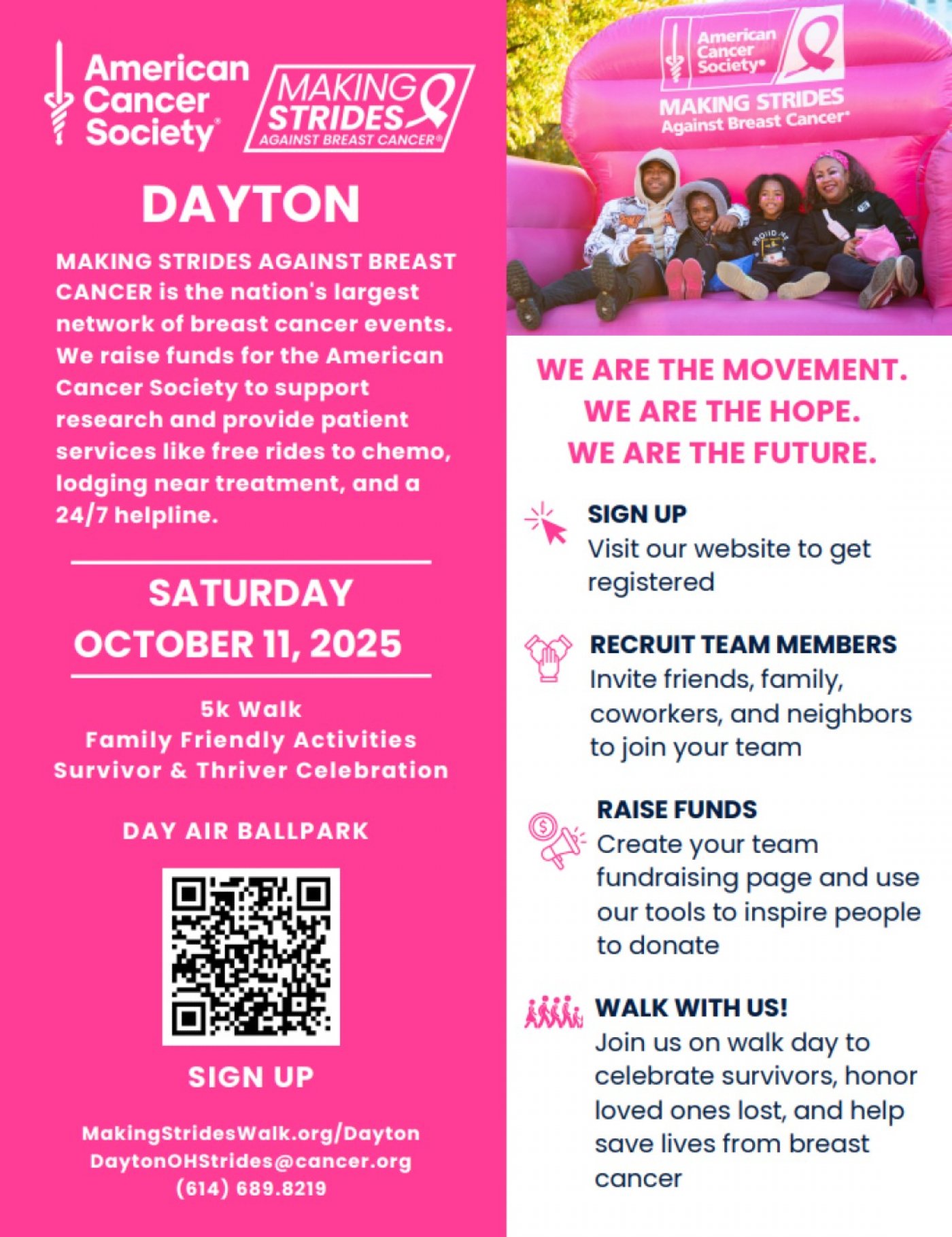 Making Strides Against Breast Cancer of Dayton, 11 October | Event in Dayton | AllEvents