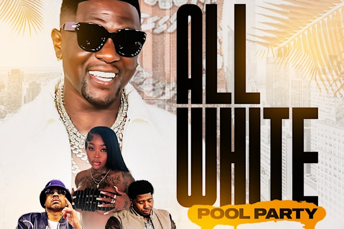 Boosie All White Pool Party, 24 August | Event in Palmetto | AllEvents