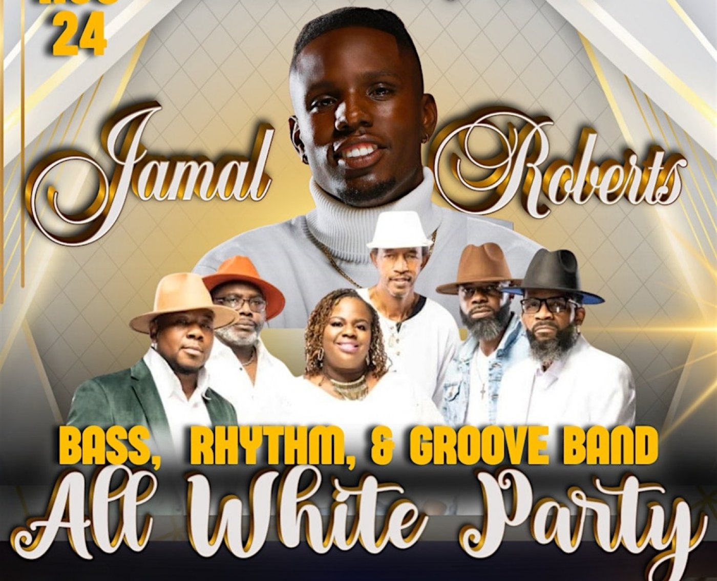 Jamal Roberts August 24, 24 August | Event in Crystal Springs | AllEvents