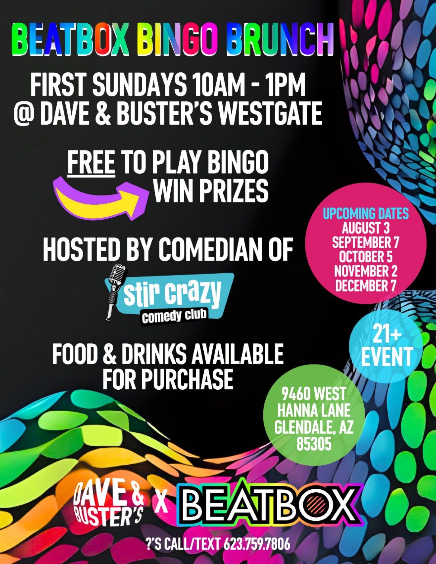 FREE to BeatBox Bingo Brunch | Event in Glendale | AllEvents