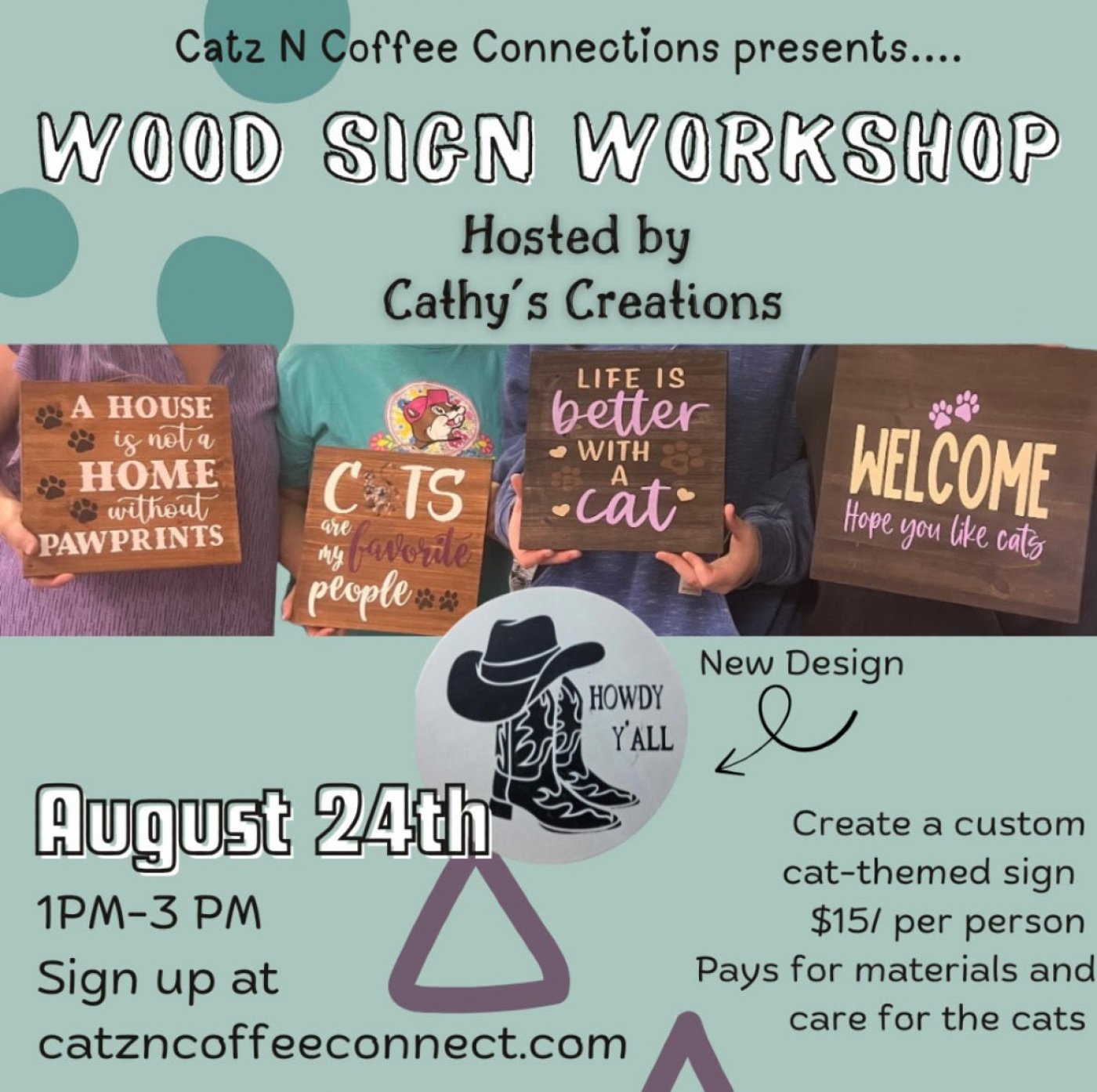 WOOD SIGN DIY WORKSHOP, 24 August | Event in Cheyenne | AllEvents