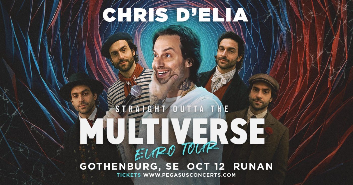 Chris D’elia Straigh Outta the Multiverse - Gothenburg, 12 October | Event in Gothenburg | AllEvents